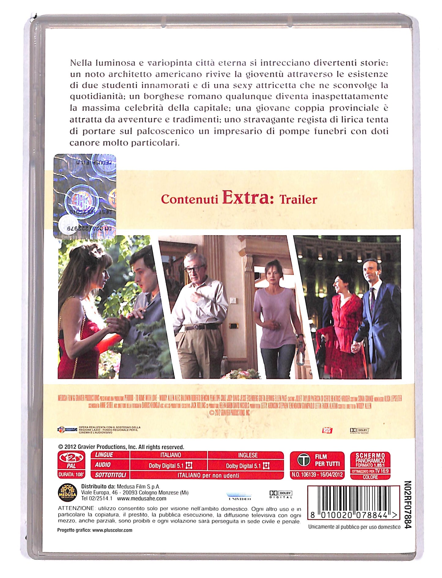 EBOND To Rome with Love NOLEGGIO DVD DB753455