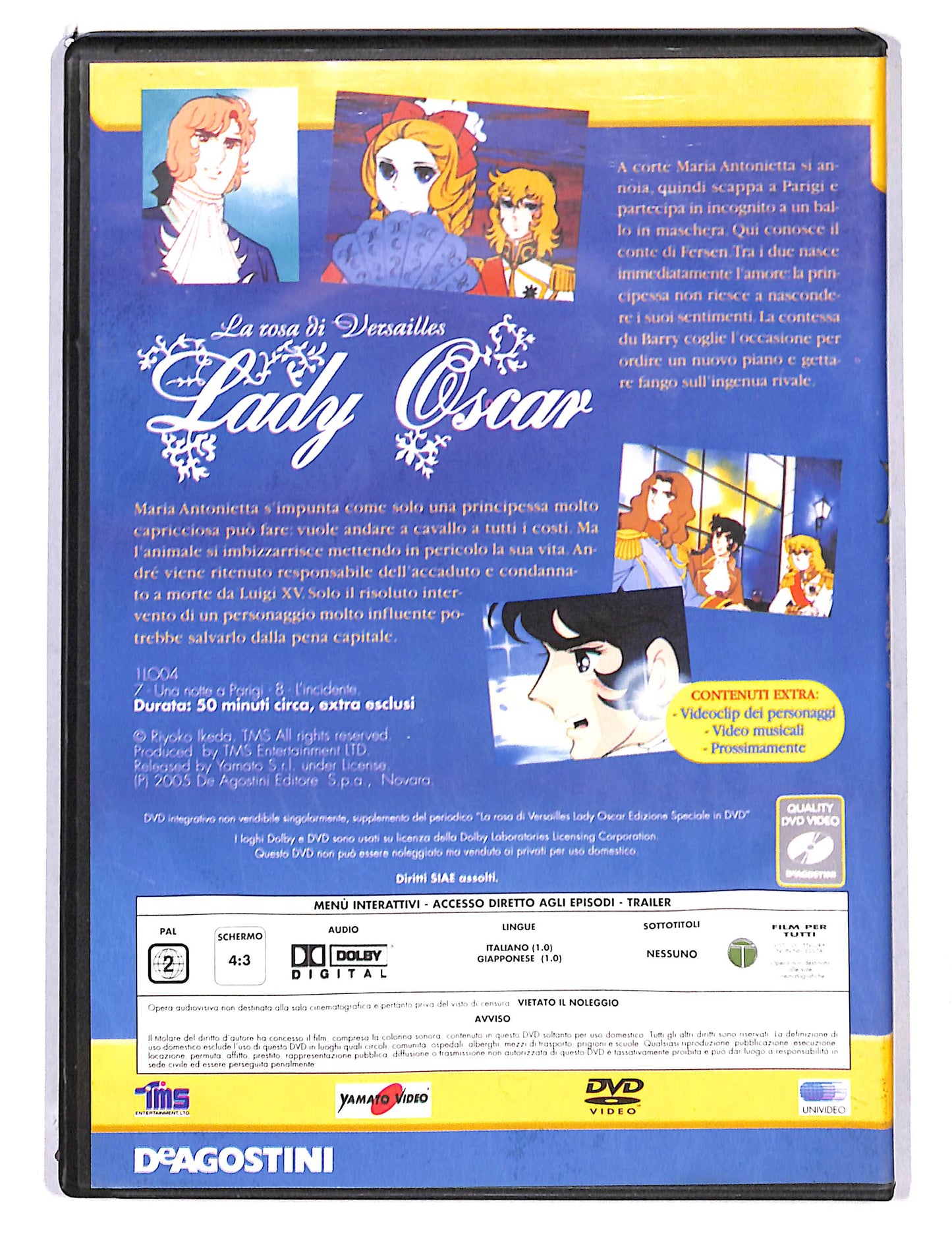 EBOND Lady Oscar vol.4 Edizione Speciale in dvd DVD DB753462