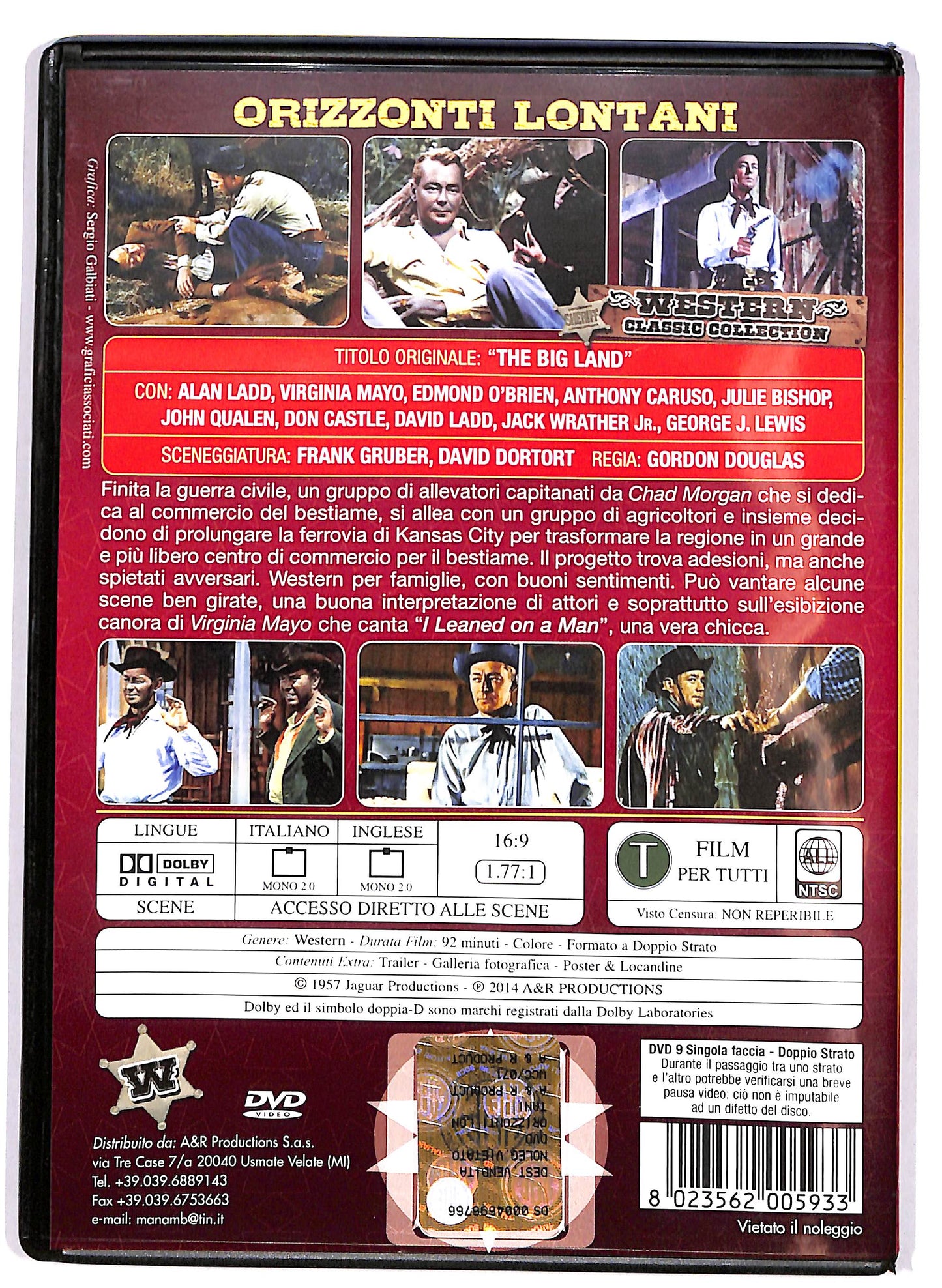 EBOND Orizzonti lontani DVD DB753606