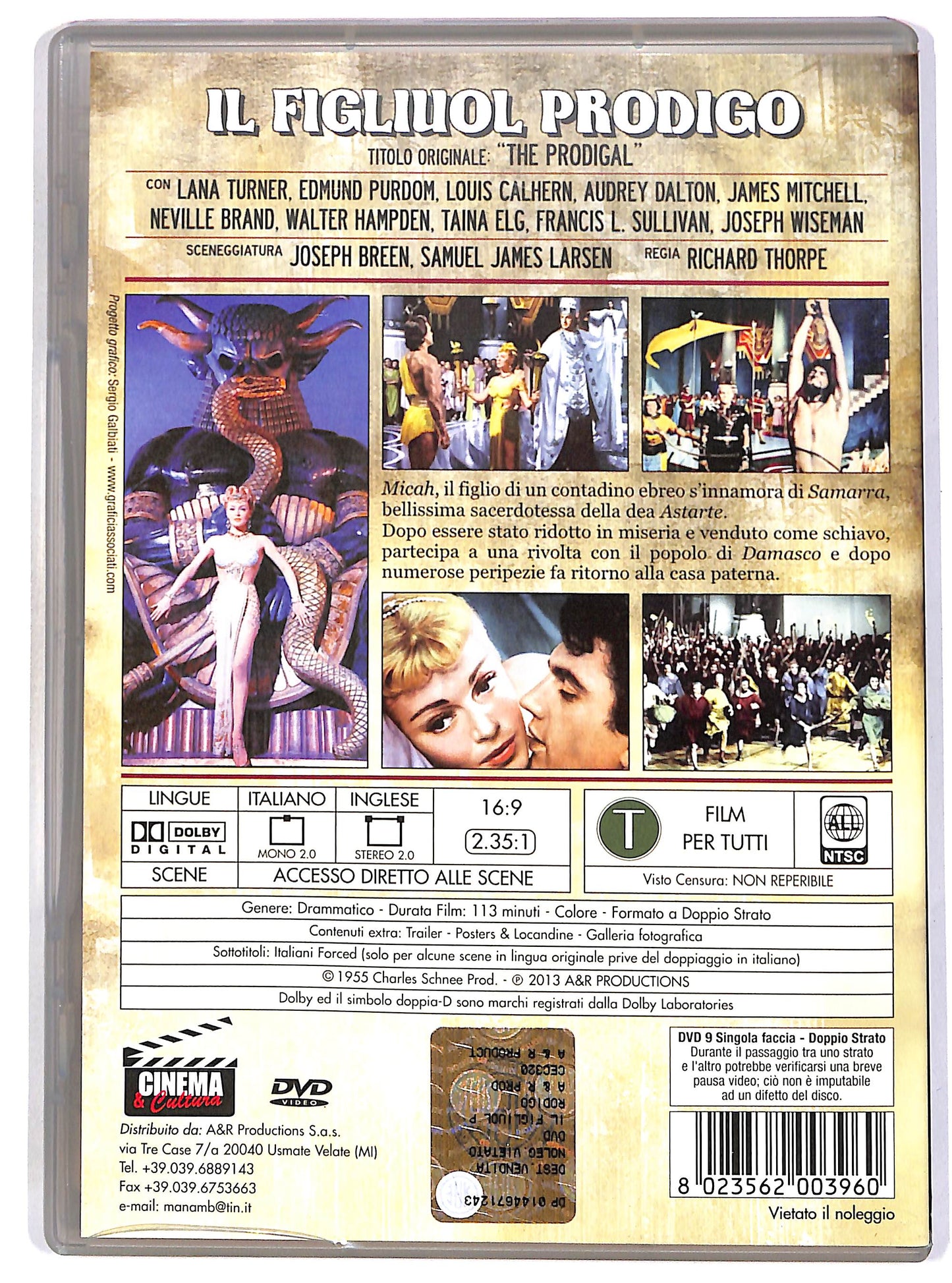 EBOND Il figliuol prodigo DVD DB753614