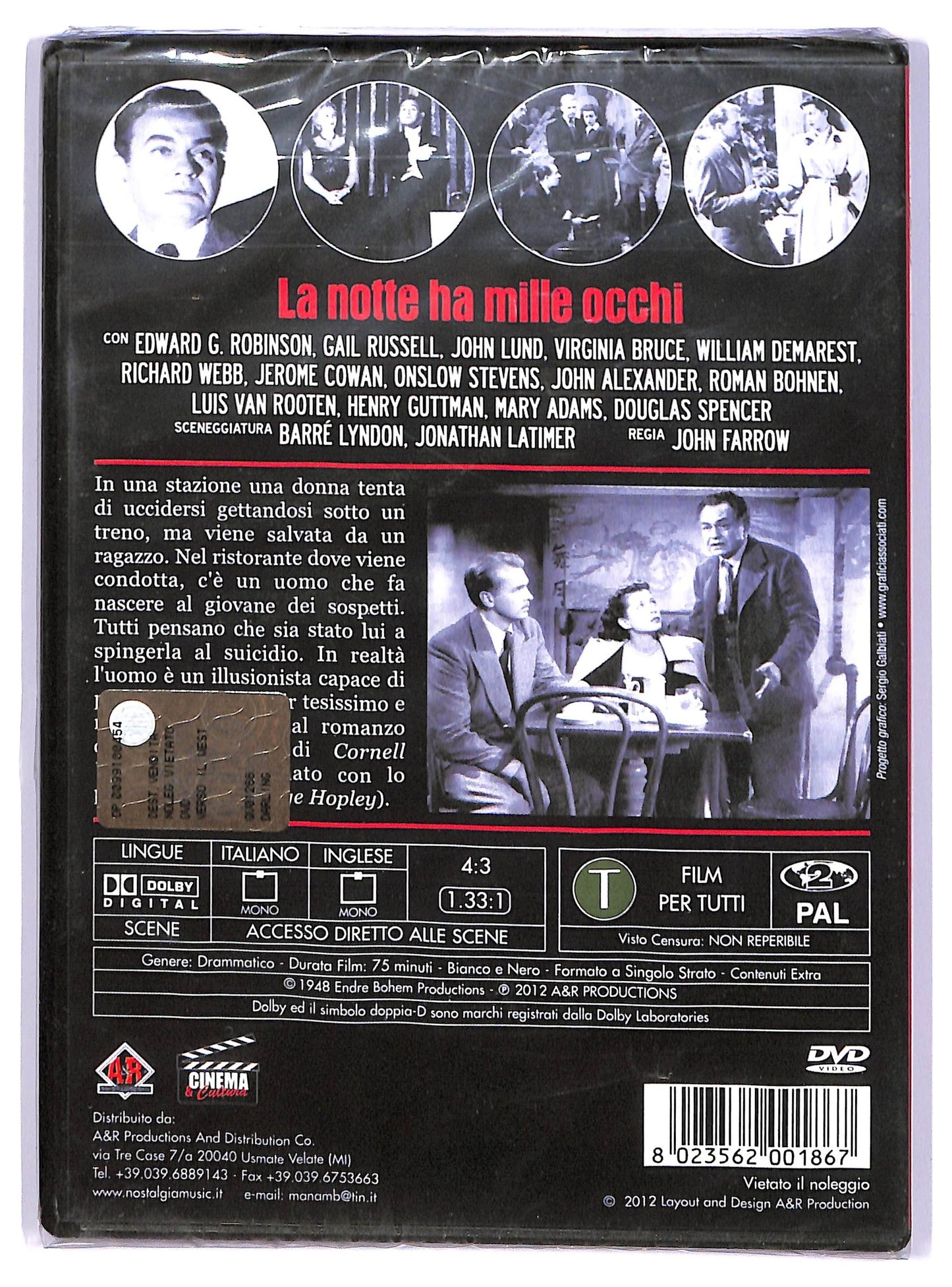 EBOND La notte ha mille occhi DVD DB753627