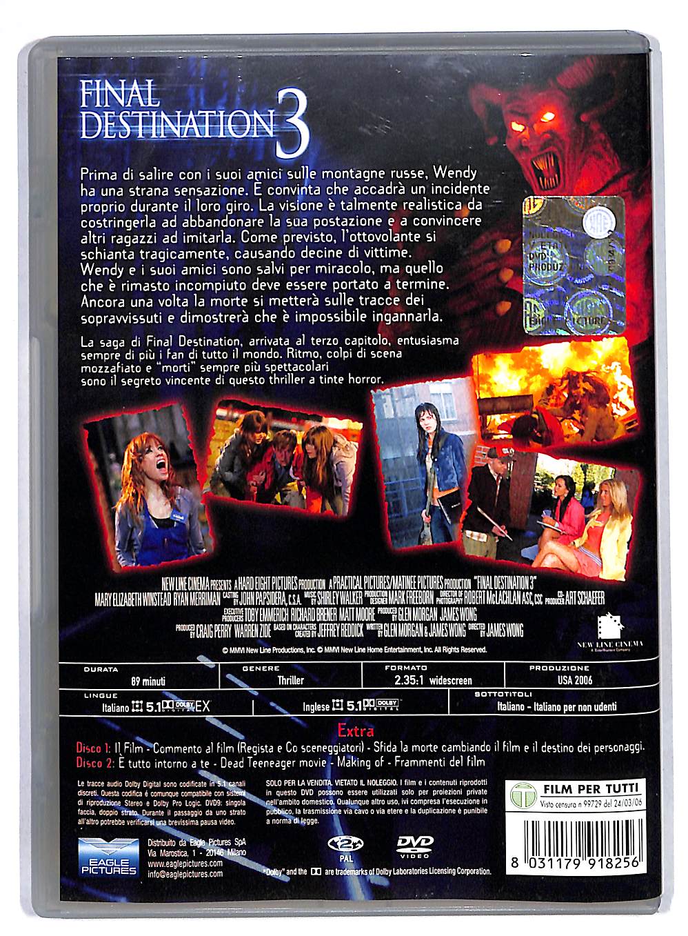 EBOND Final Destination 3 DVD DB753636