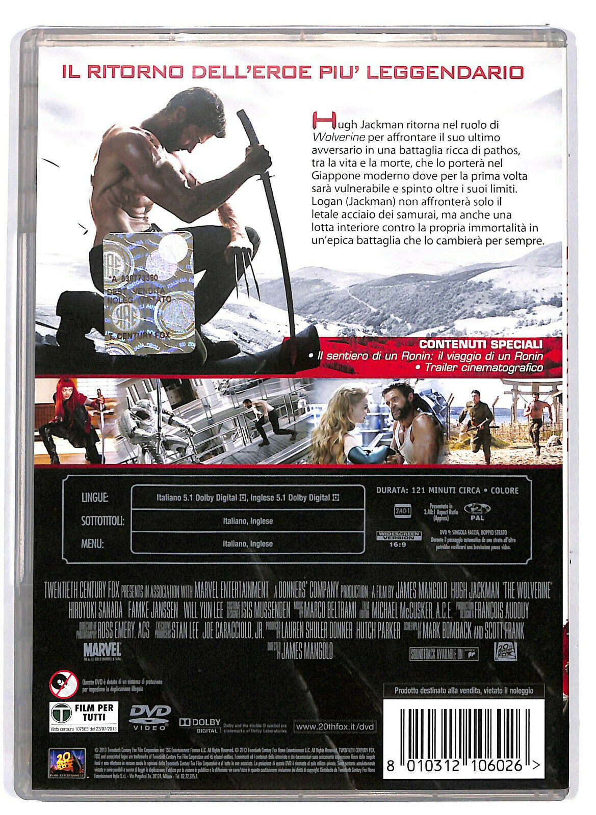 EBOND Wolverine L'immortale DVD DB753808