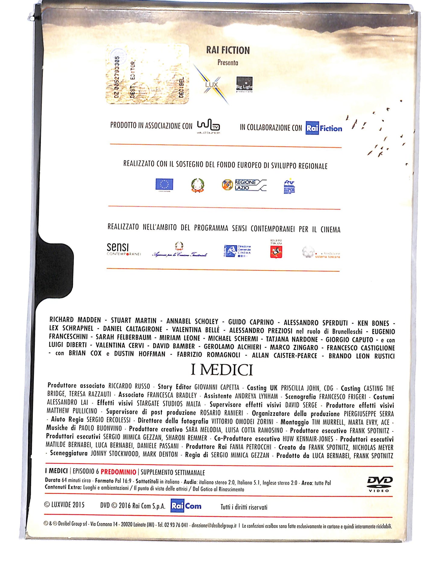 EBOND I Medici predominio vol.6 EDITORIALE DIGIPACK DVD DB753815