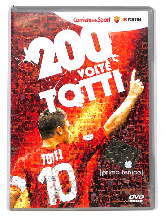 EBOND 200 volte Totti primo tempo EDITORIALE DVD DB753855