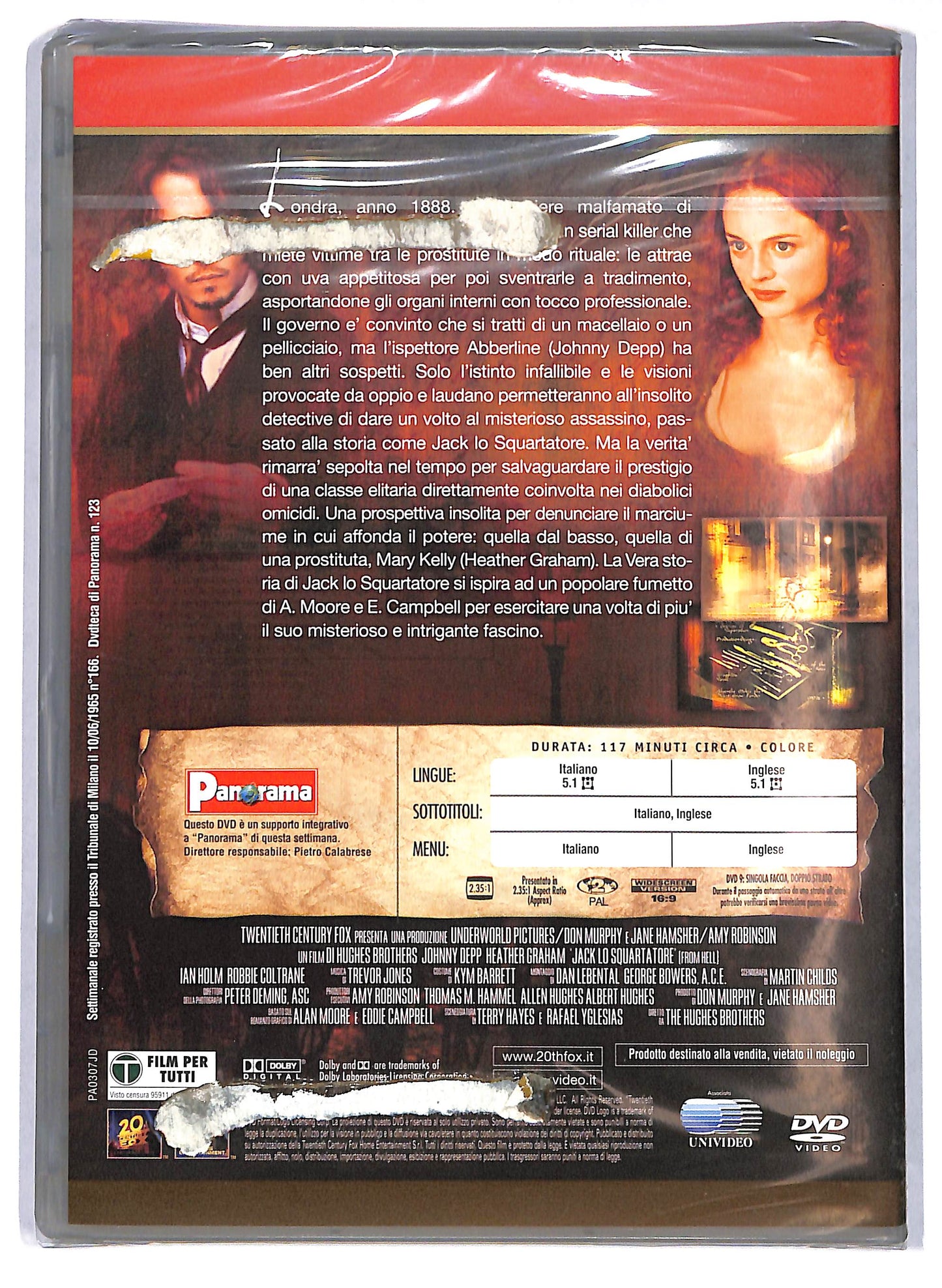 EBOND La Vera Storia Di Jack Lo Squartatore EDITORIALE DVD DB753928