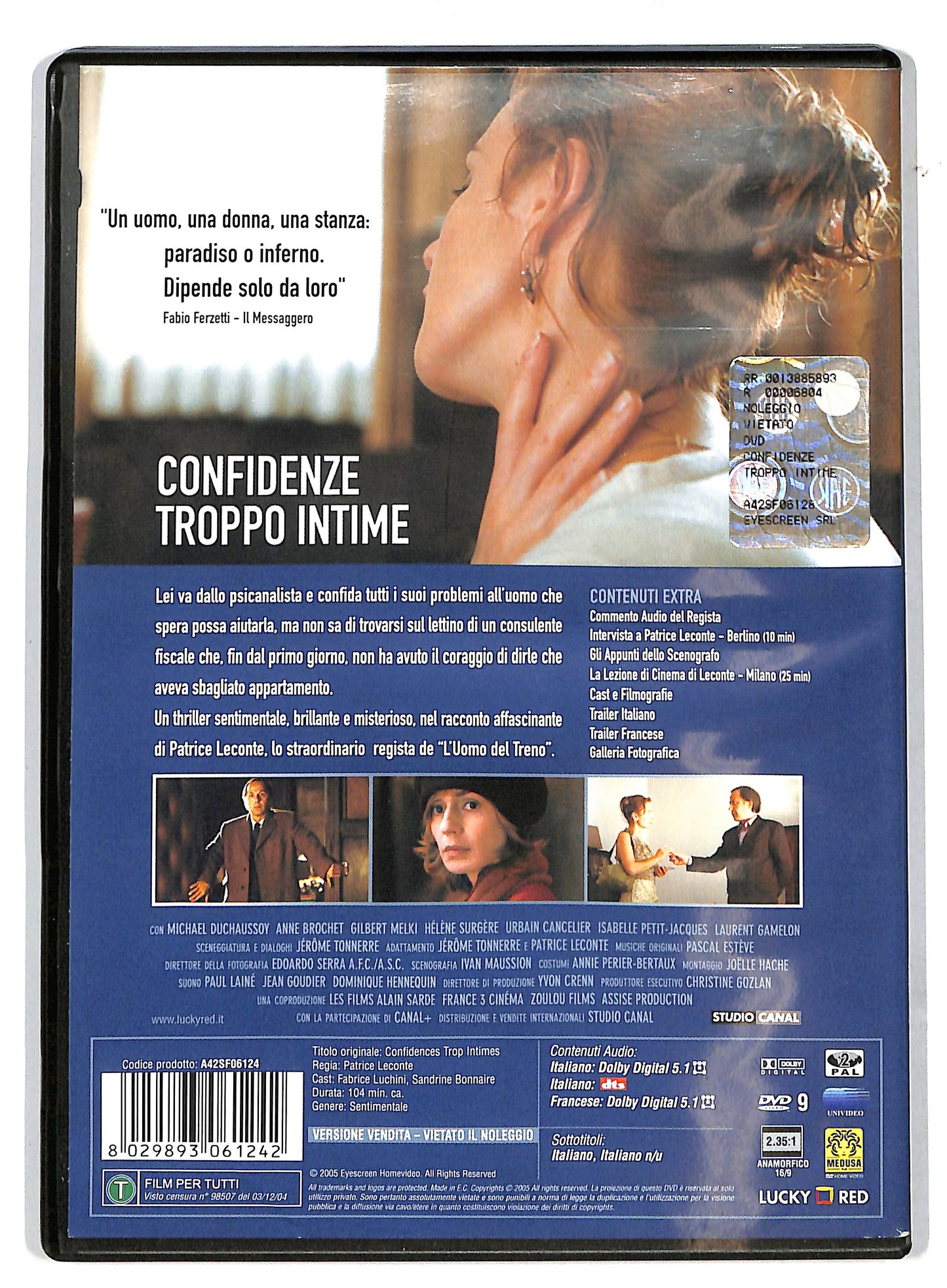 EBOND Confidenze troppo intime DVD DB753956