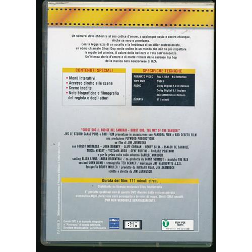 EBOND Ghost Dog - Il Codice Del Samurai Editoriale DVD DB754210