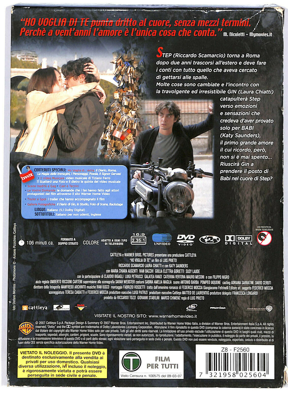 EBOND Ho Voglia Di Te EDizione Speciale Due Dischi DVD DB754225