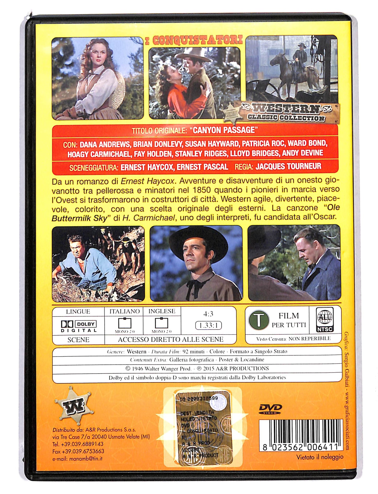 EBOND I conquistatori DVD DB754319