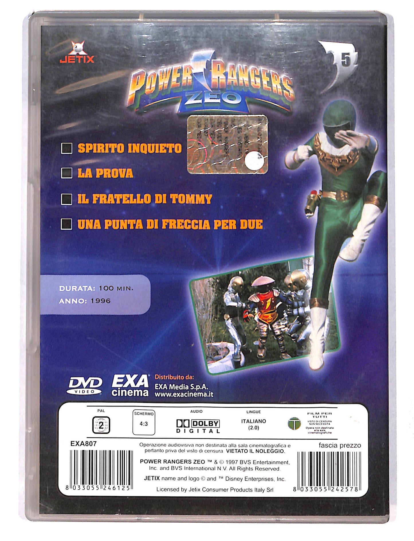 EBOND Power Rangers Zeo Volume 05 DVD DB754323