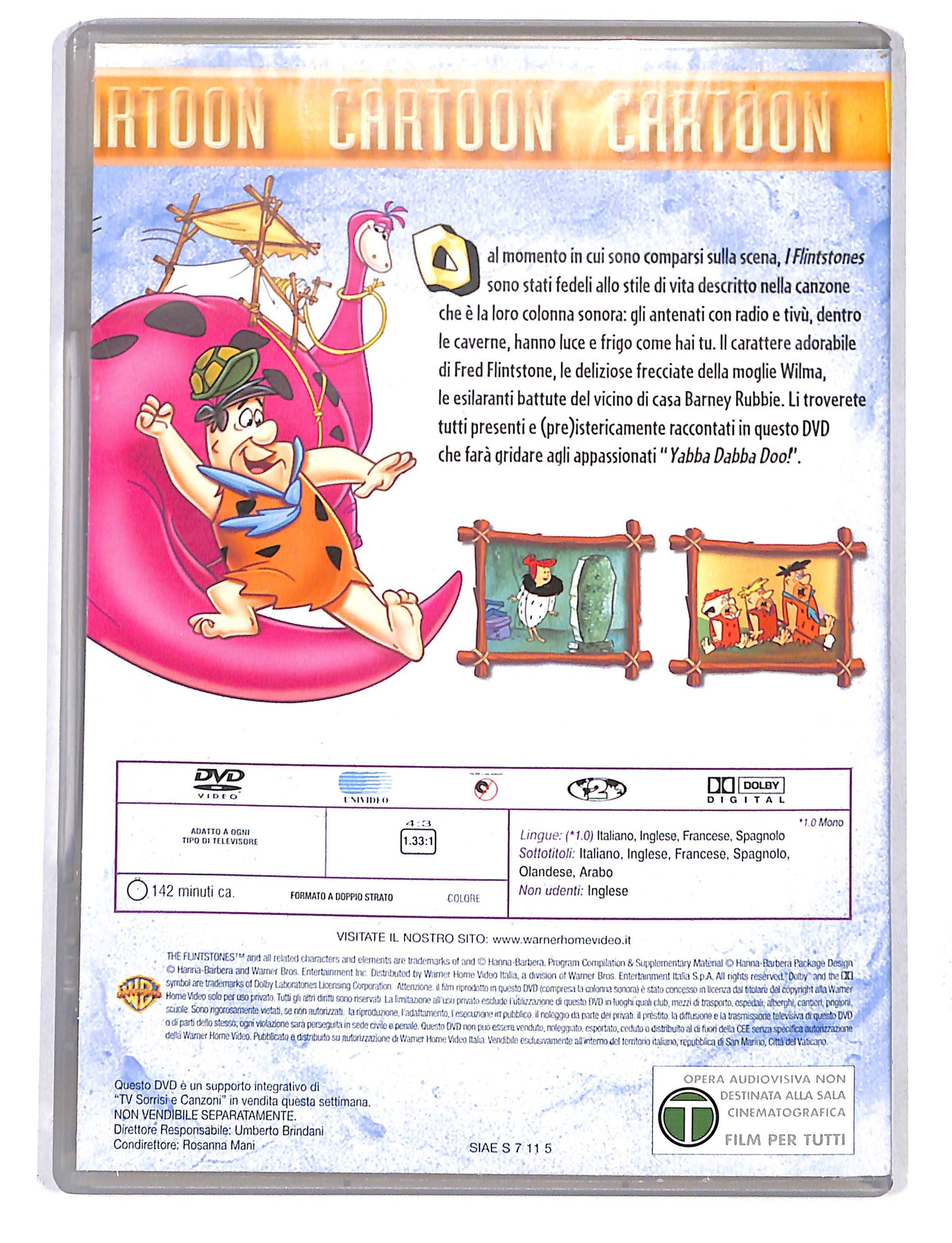 EBOND I Flintstones che musica ragazzi EDITORIALE DVD DB754339