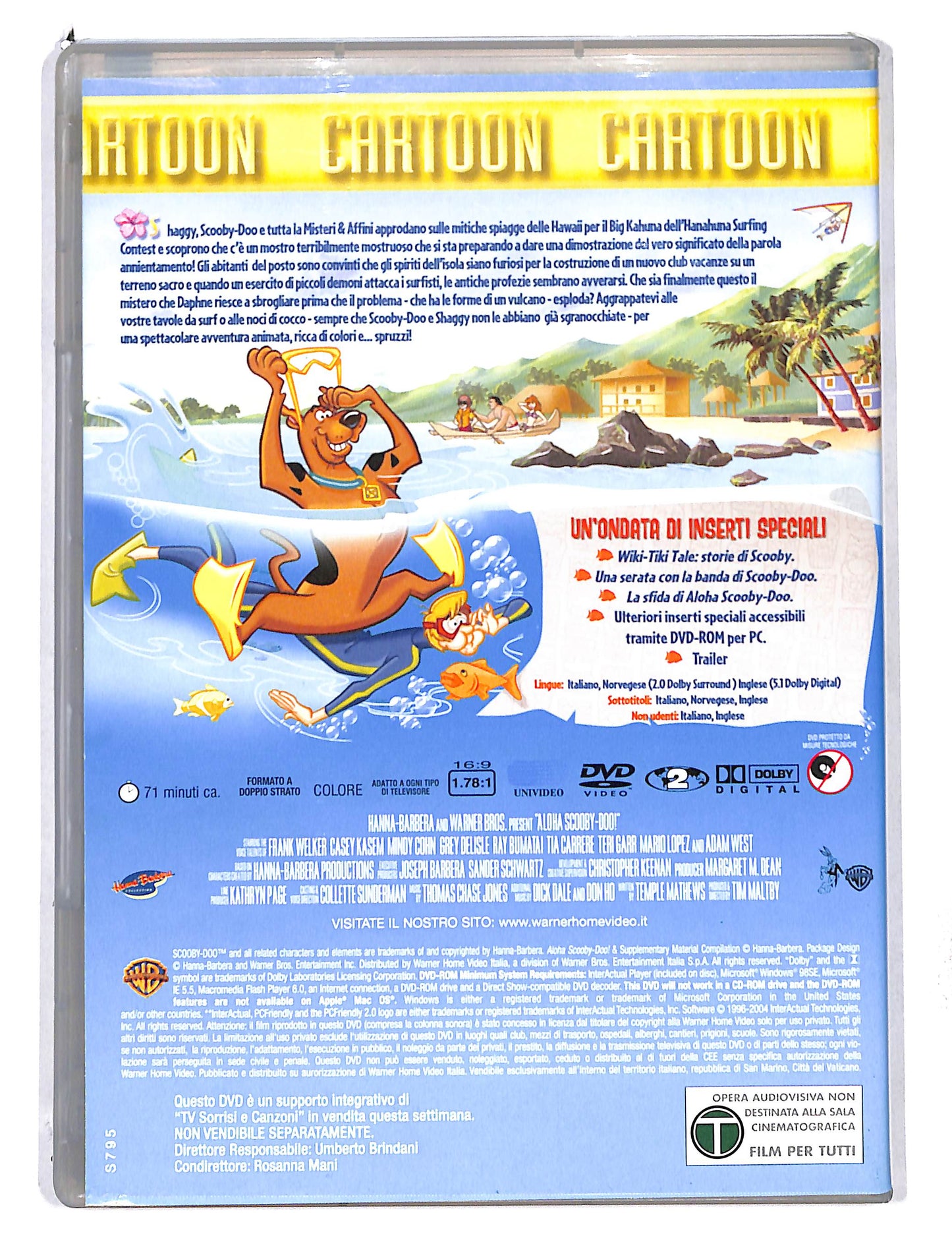 EBOND Aloha Scooby-doo! EDITORIALE DVD DB754349