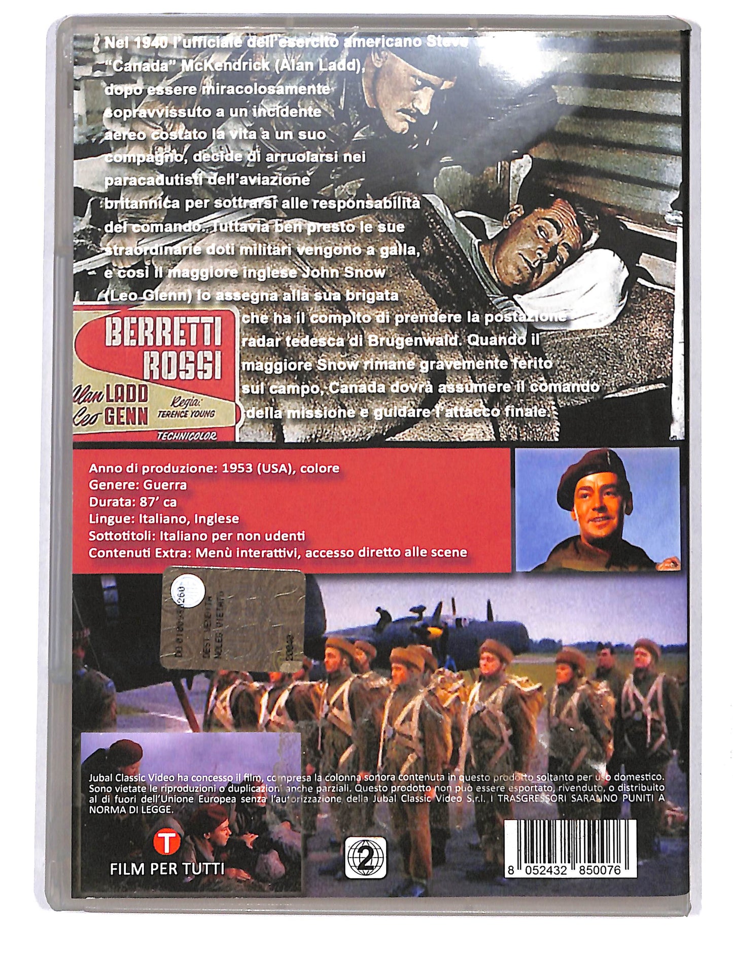 EBOND Berretti rossi DVD DB754352