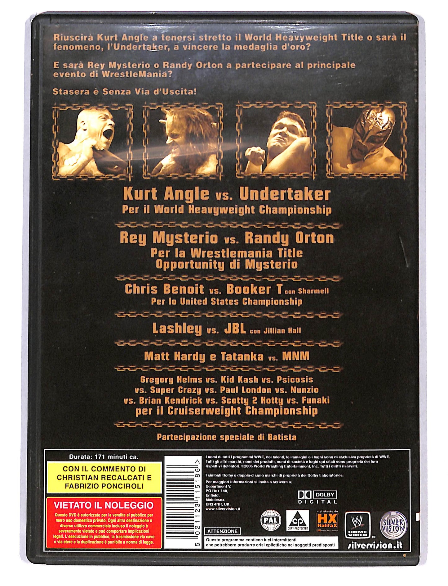 EBOND No Way Out 2006 DVD DB754603