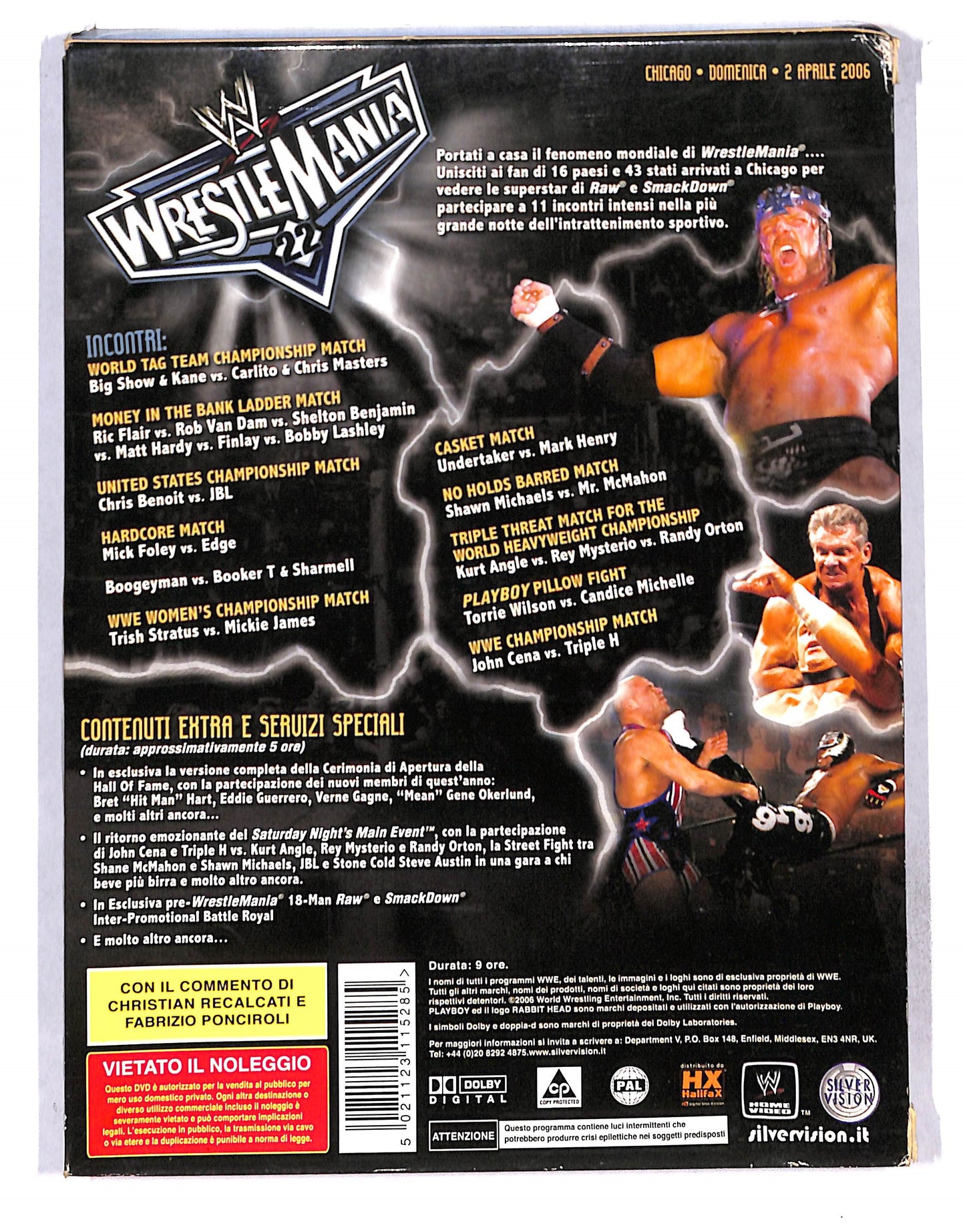 EBOND Wrestle mania 22 DVD DB754610