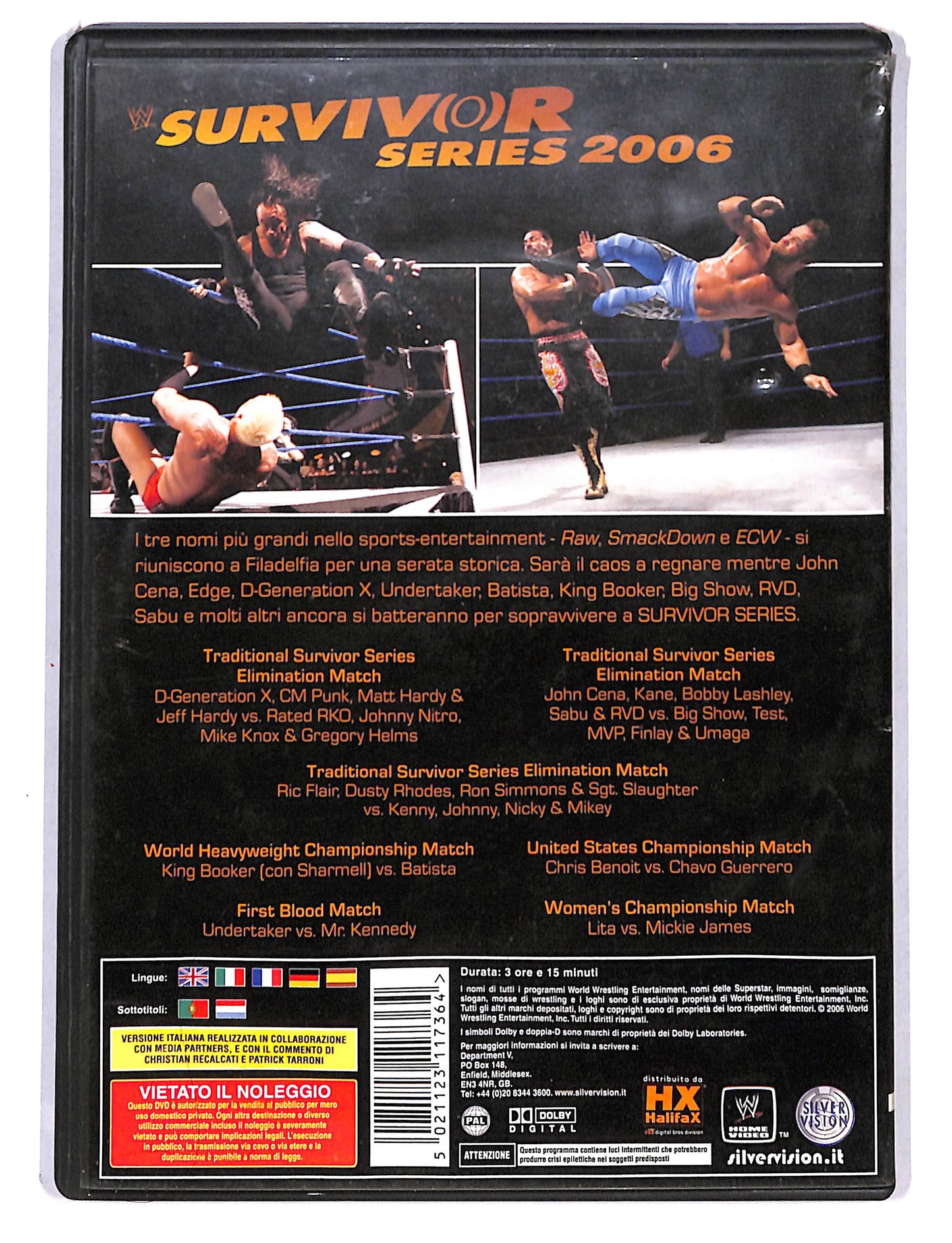 EBOND WWE - Servivor series 2006 DVD DB754615