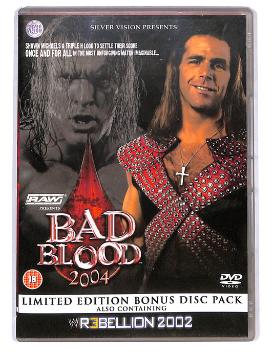 EBOND Wwe - Bad Blood 2004 Limited edition bonus disc pack DVD DB754634