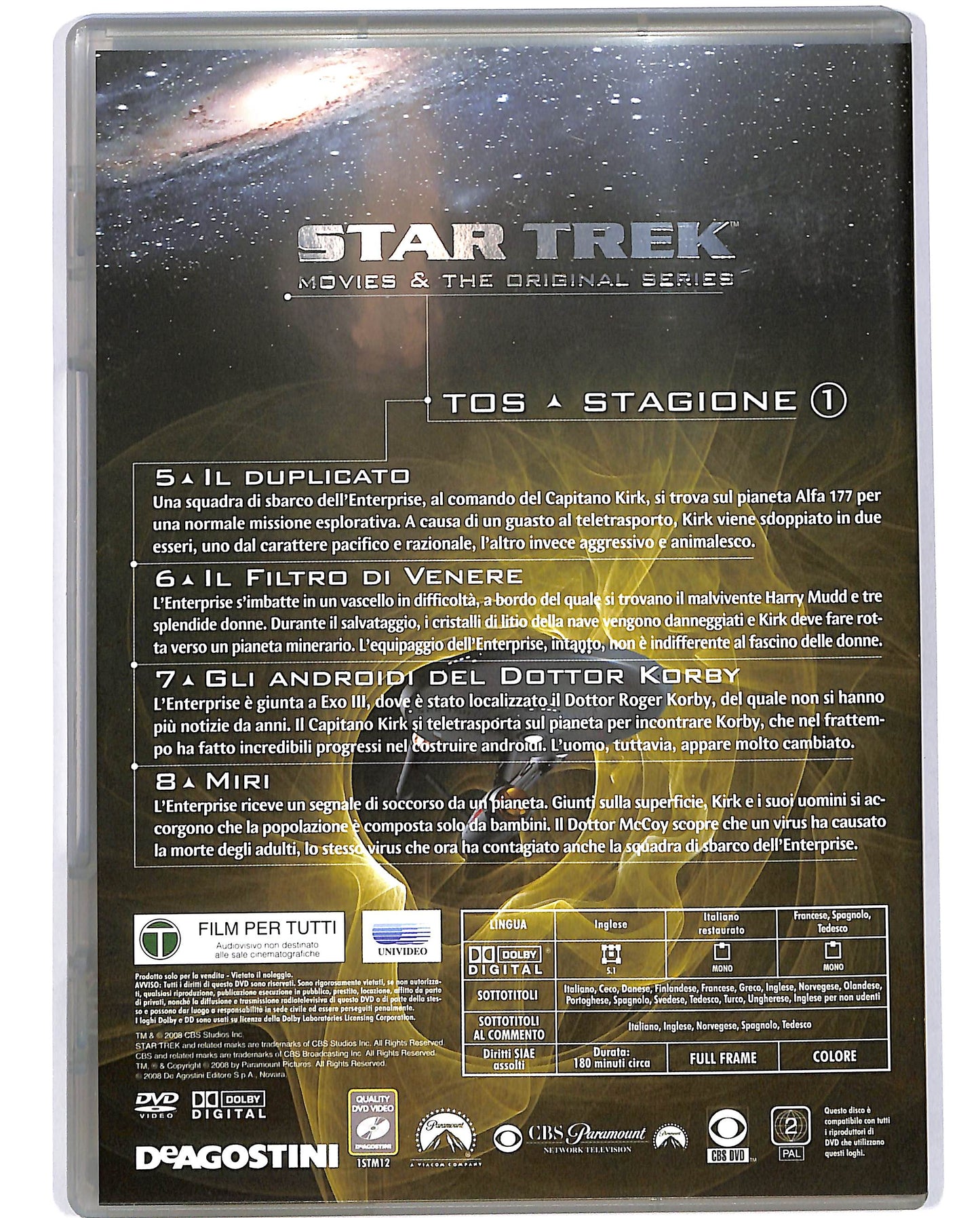 EBOND Star Trek TOS Stagione 1 vol.12 EDITORIALE DVD DB754643