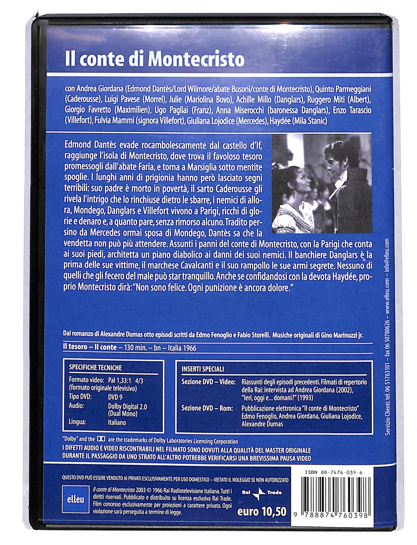 EBOND Il Conte di Montecristo vol.2 EDITORIALE DVD DB754649