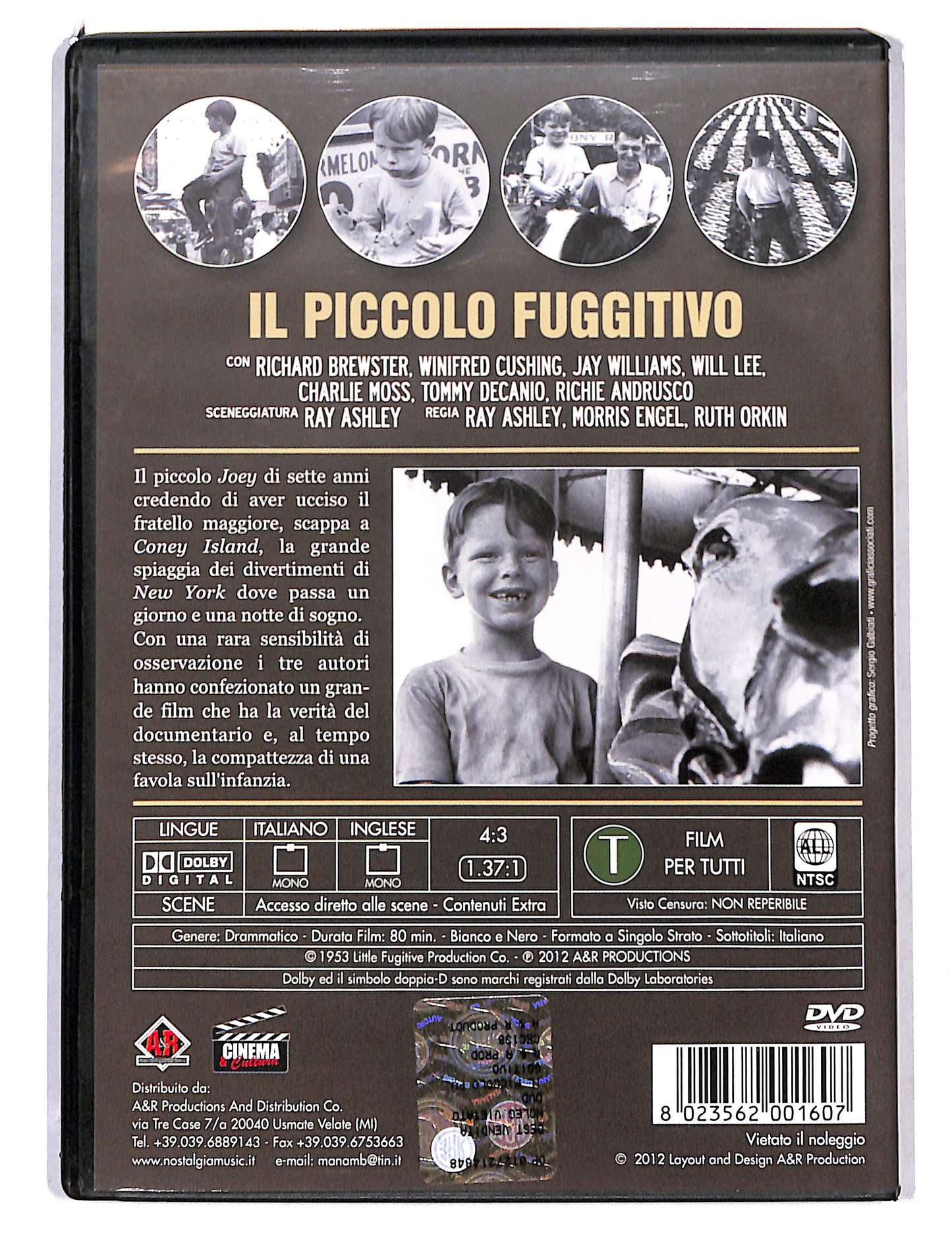 EBOND Il Piccolo Fuggitivo DVD DB754656