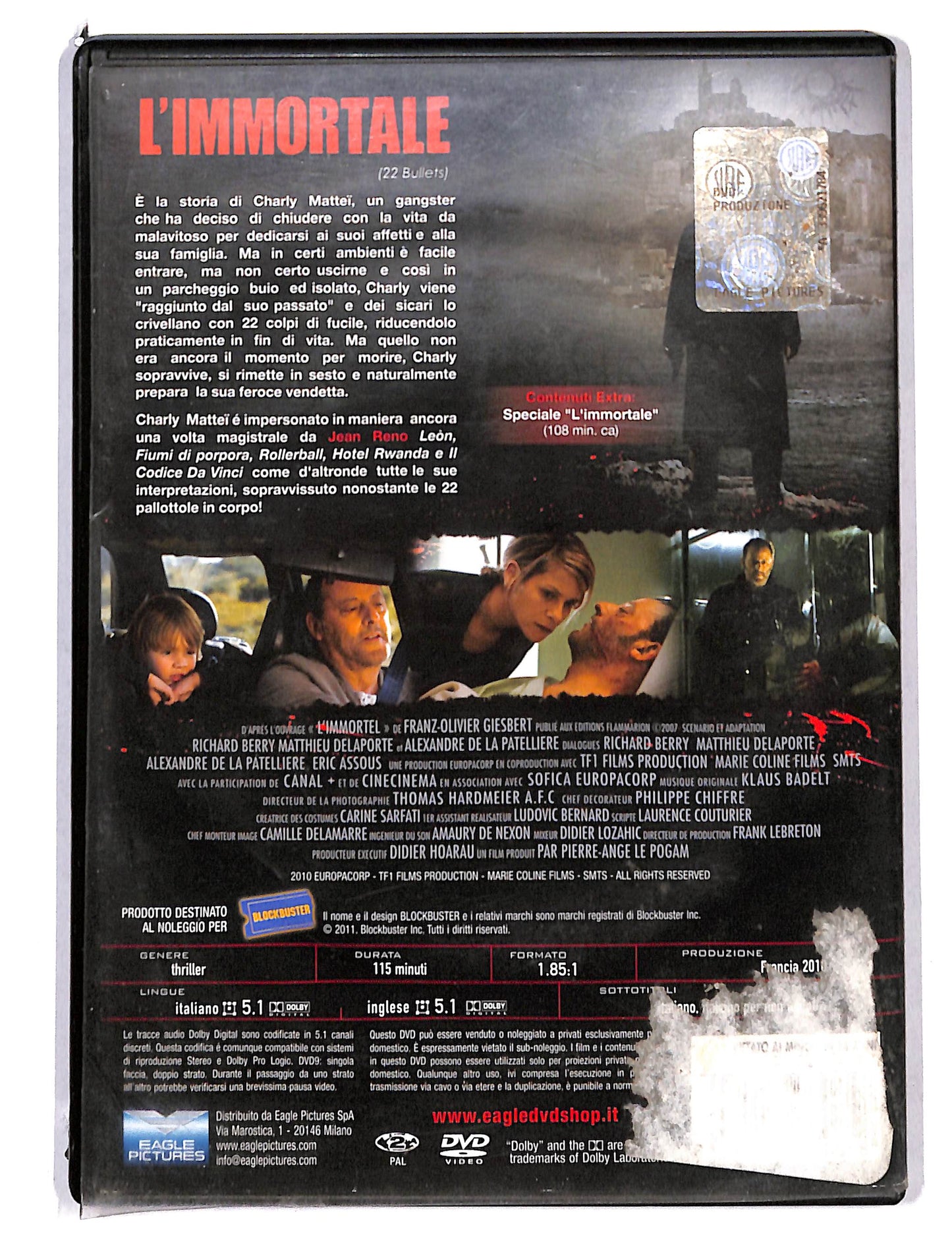 EBOND L'Immortale NOLEGGIO DVD DB754657