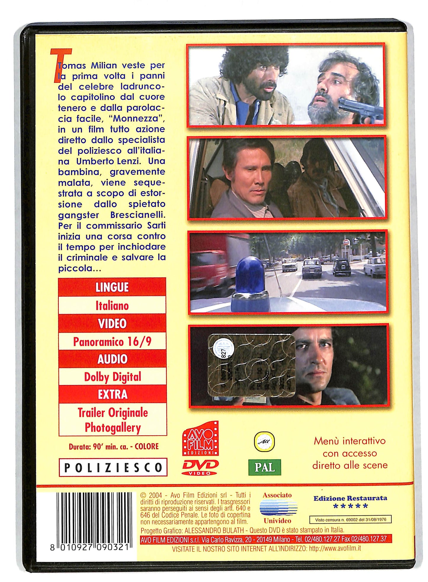 EBOND Il trucido e lo sbirro NOLEGGIO DVD DB754715