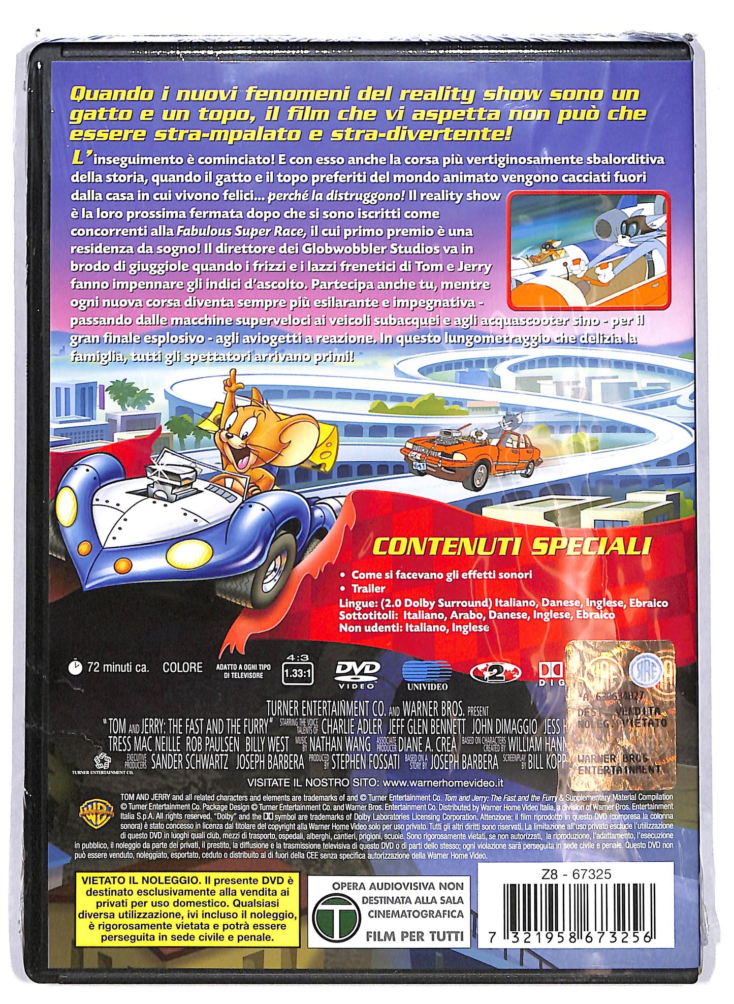 EBOND Tom & Jerry. Fast & Furry NOLEGGIO DVD DB754722