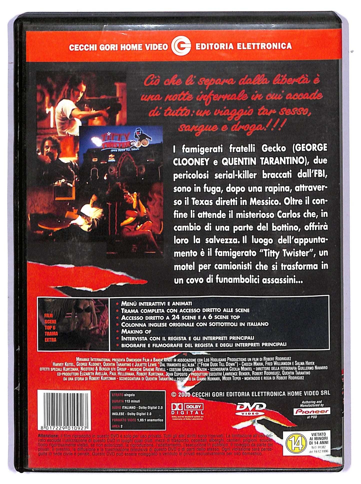 EBOND Dal tramonto all'alba NOLEGGIO DVD DB754734