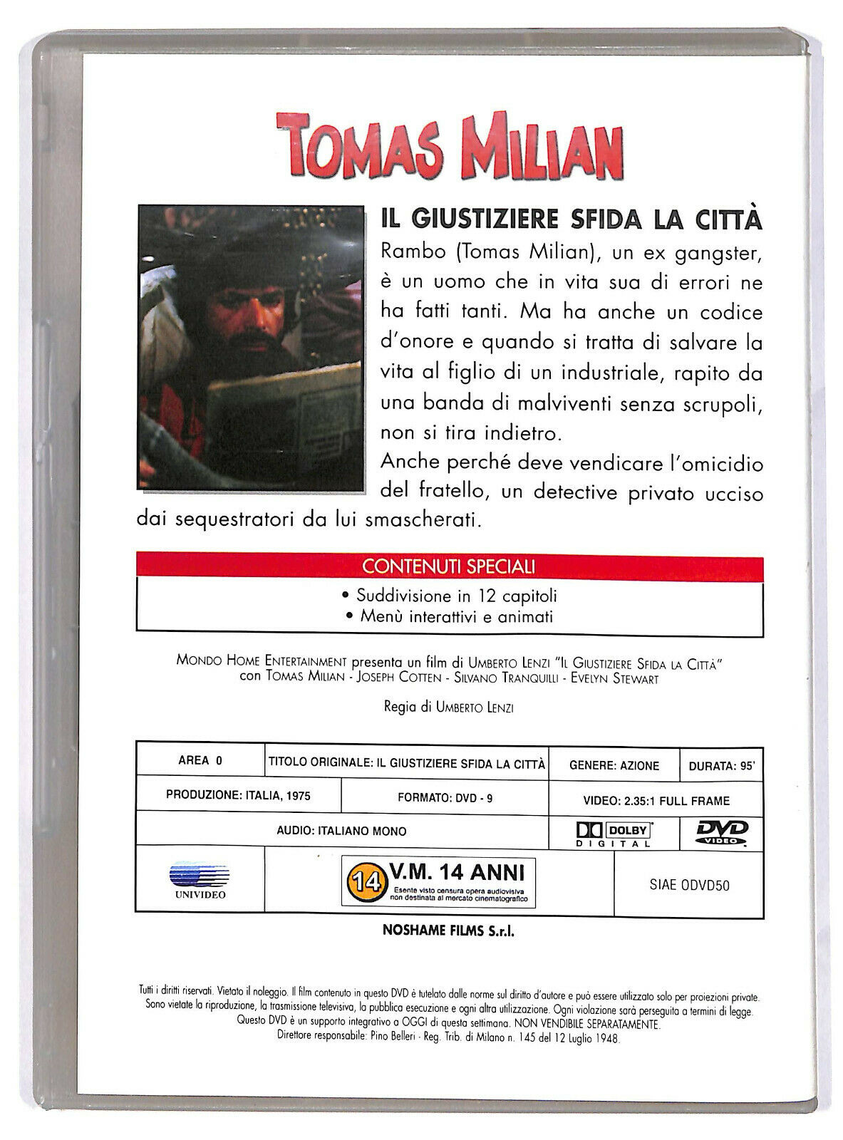 EBOND Il Giustiziere Sfida La Citta NOLEGGIO DVD DB754757