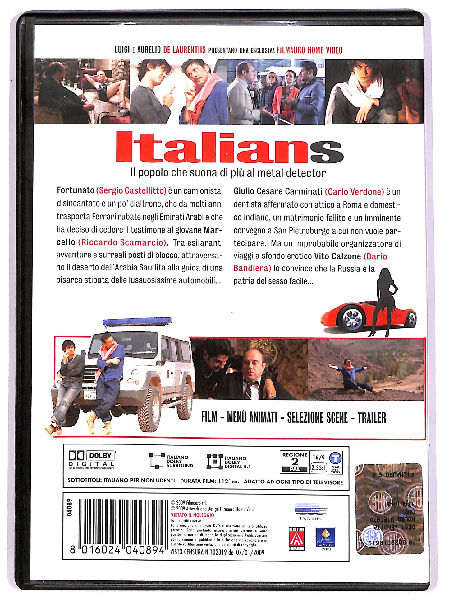 EBOND Italians NOLEGGIO DVD DB755629
