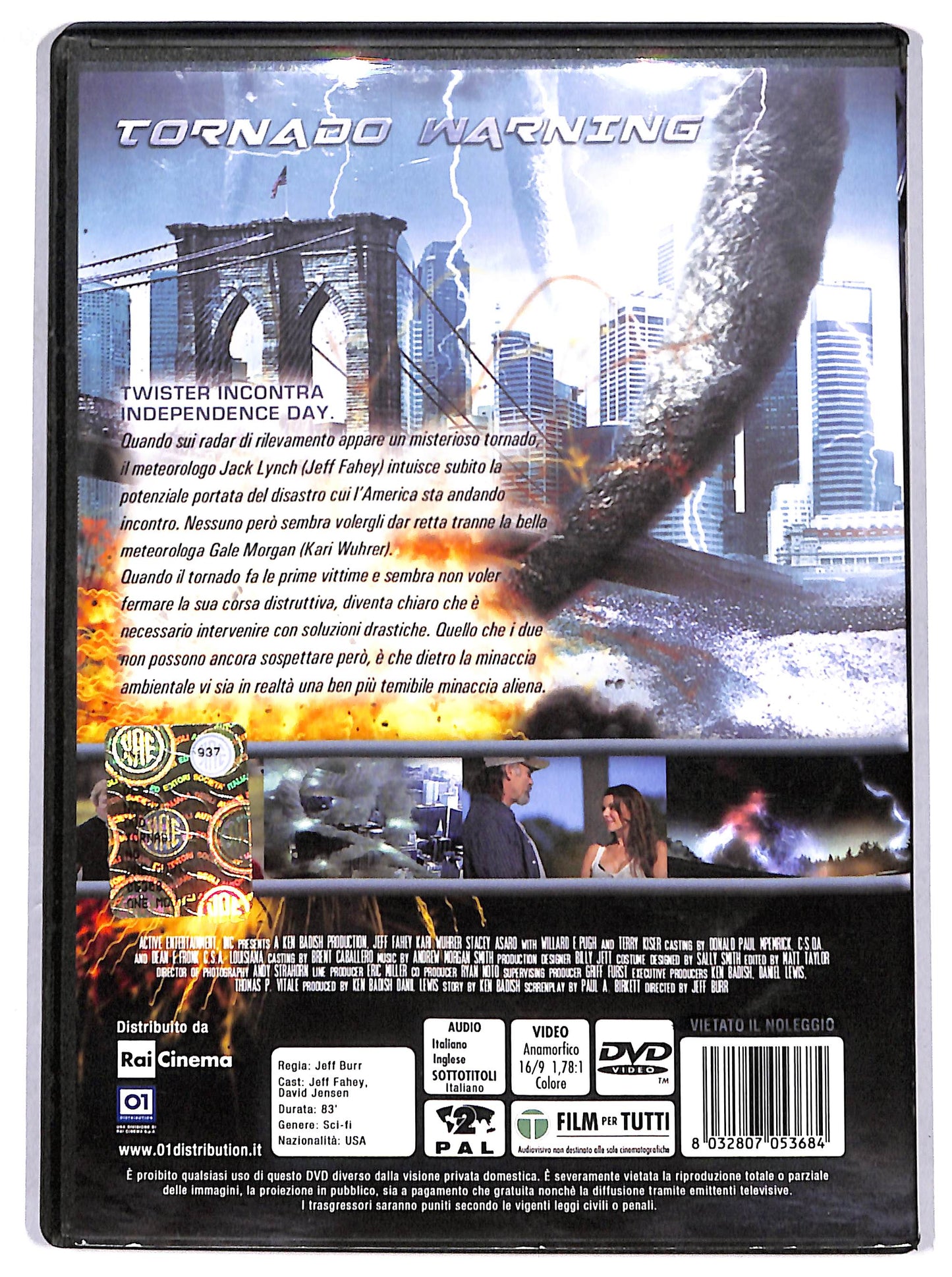 EBOND Tornado Warning DVD DB755839