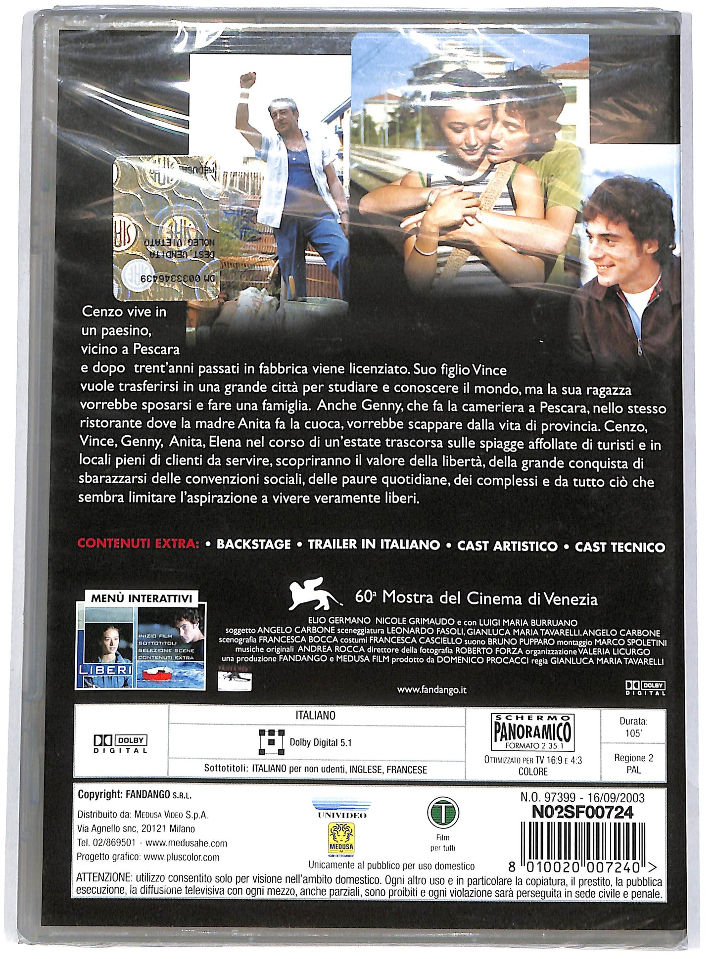 EBOND Liberi (film) NOLEGGIO DVD DB755849