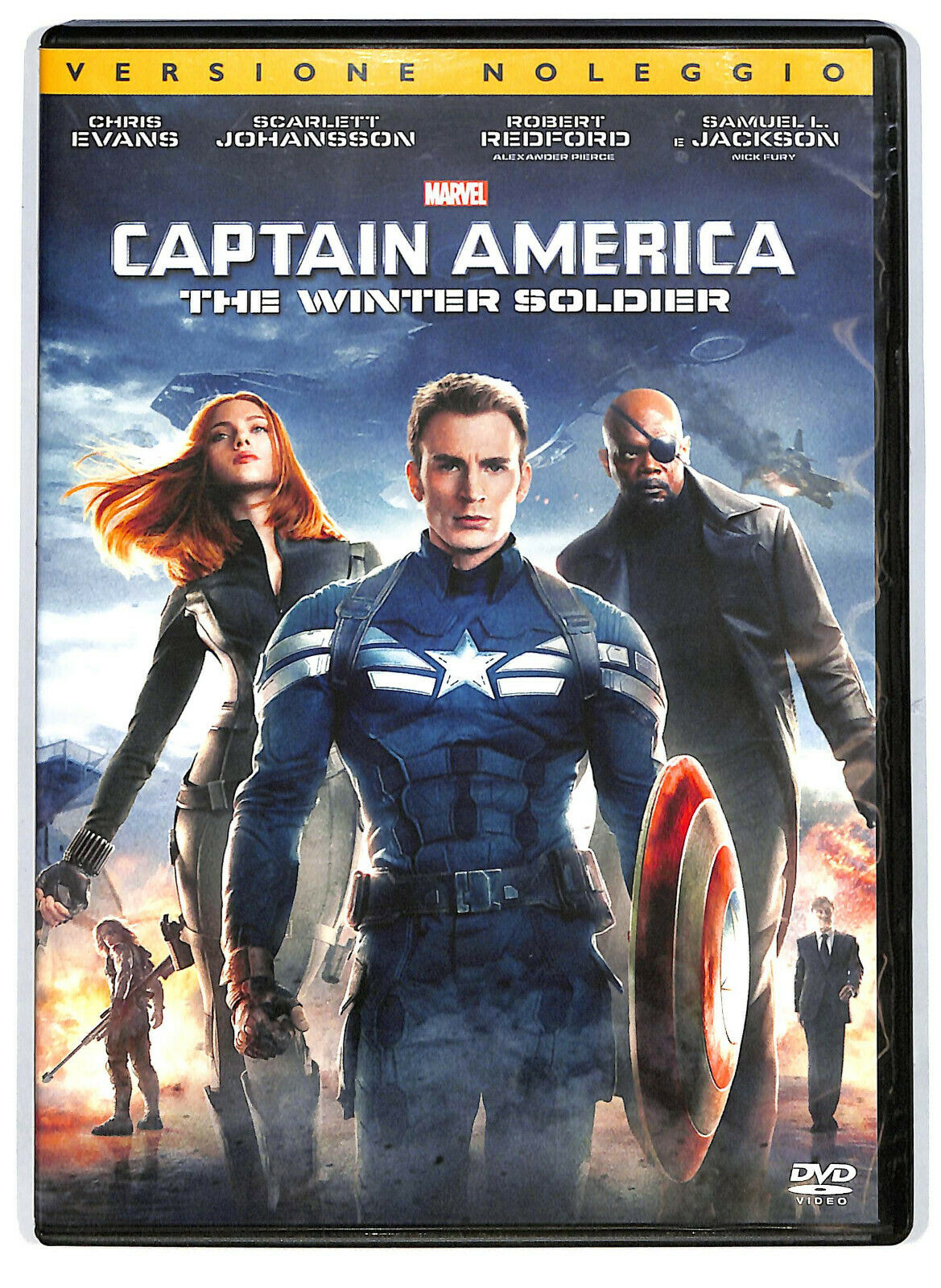 EBOND Captain America: The Winter Soldier Ex Noleggio DVD DB756110