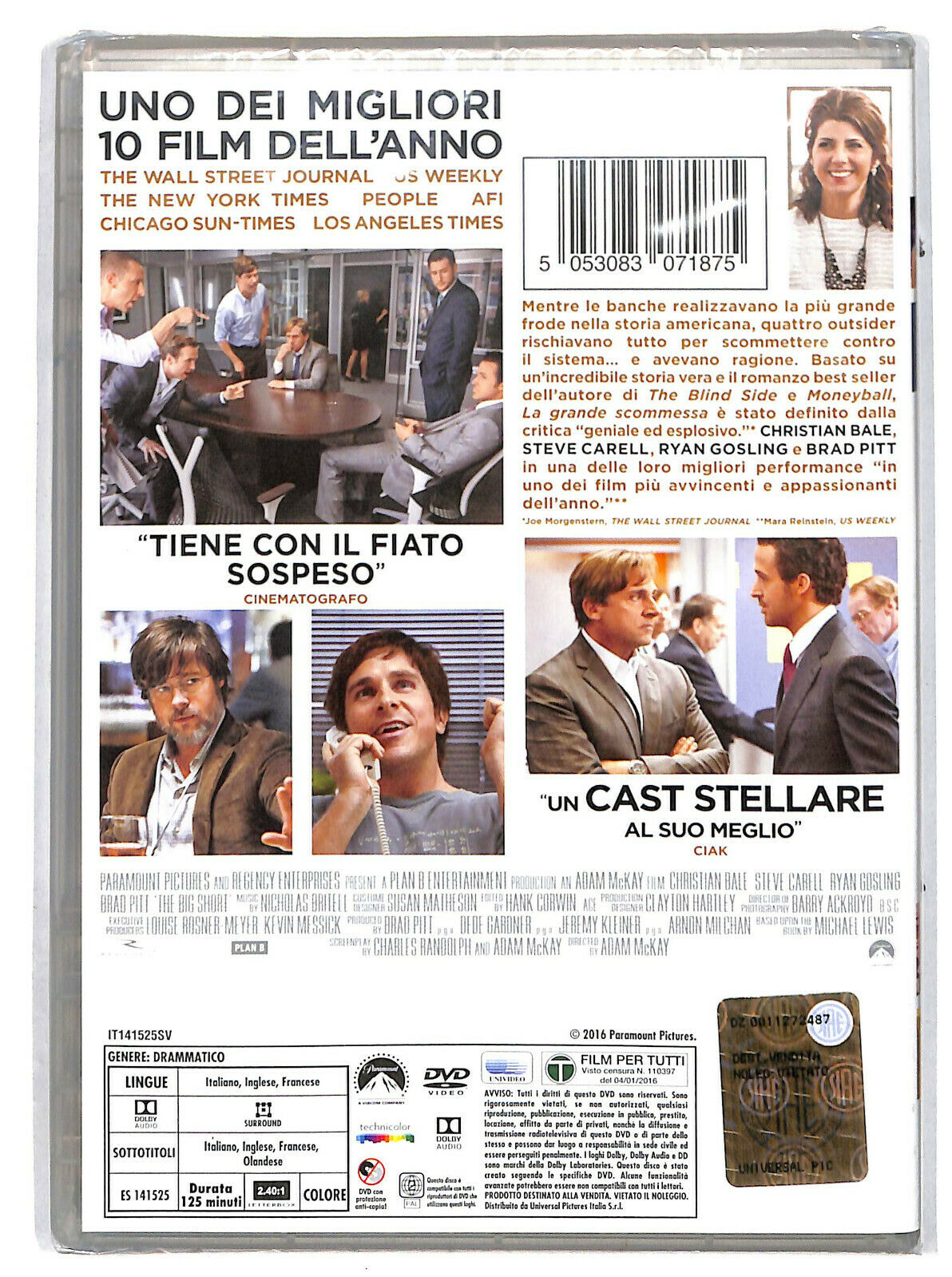 EBOND La Grande Scommessa NOLEGGIO DVD DB756112