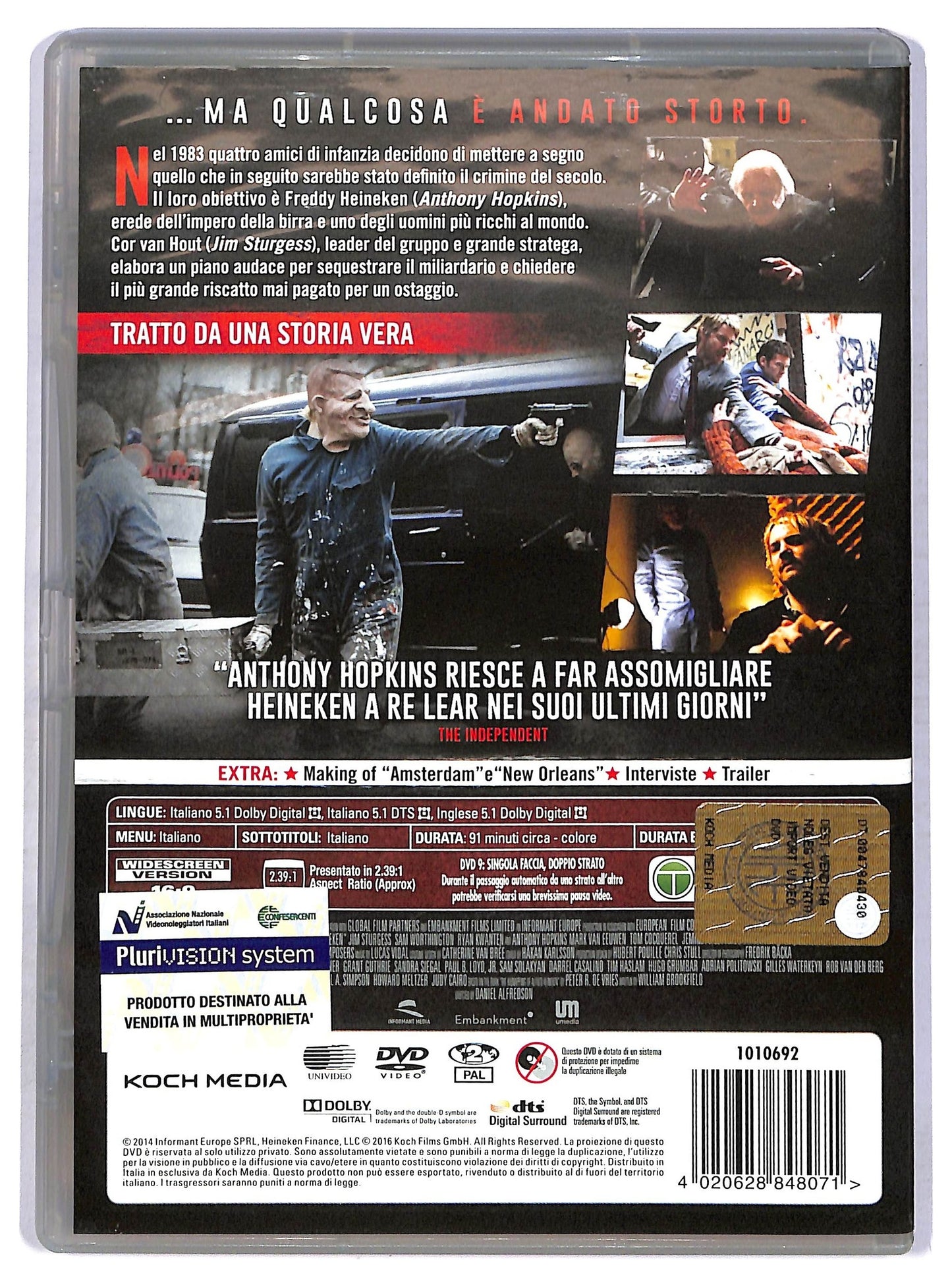 EBOND Il caso Freddy Heineken NOLEGGIO DVD DB756318