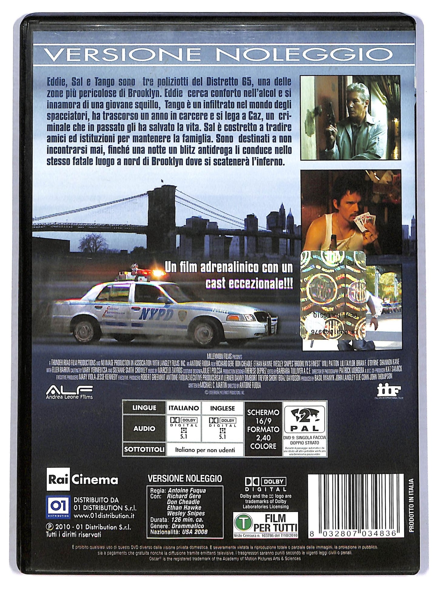 EBOND BROOKLYN'S FINEST (2008) DVD DB756330