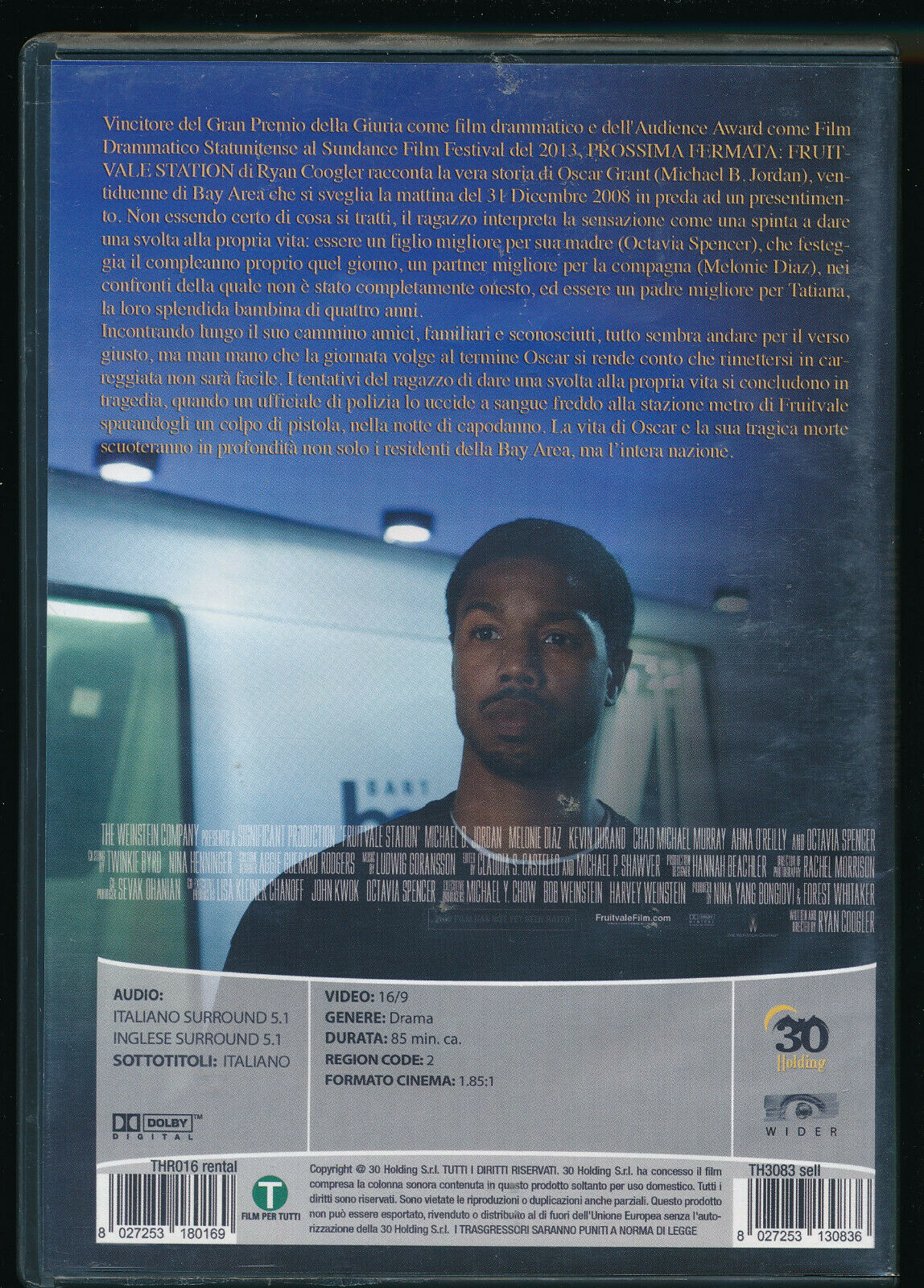 EBOND Prossima Fermata Fruitvale Station Ex Noleggio DVD DB756336