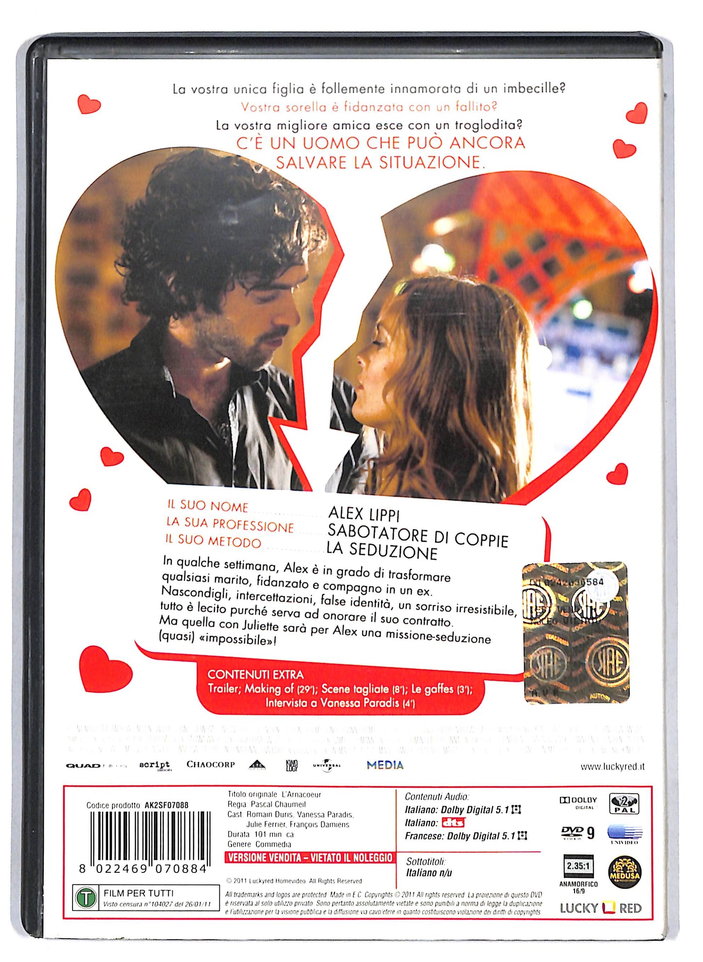 EBOND Il truffacuori NOLEGGIO DVD DB756341