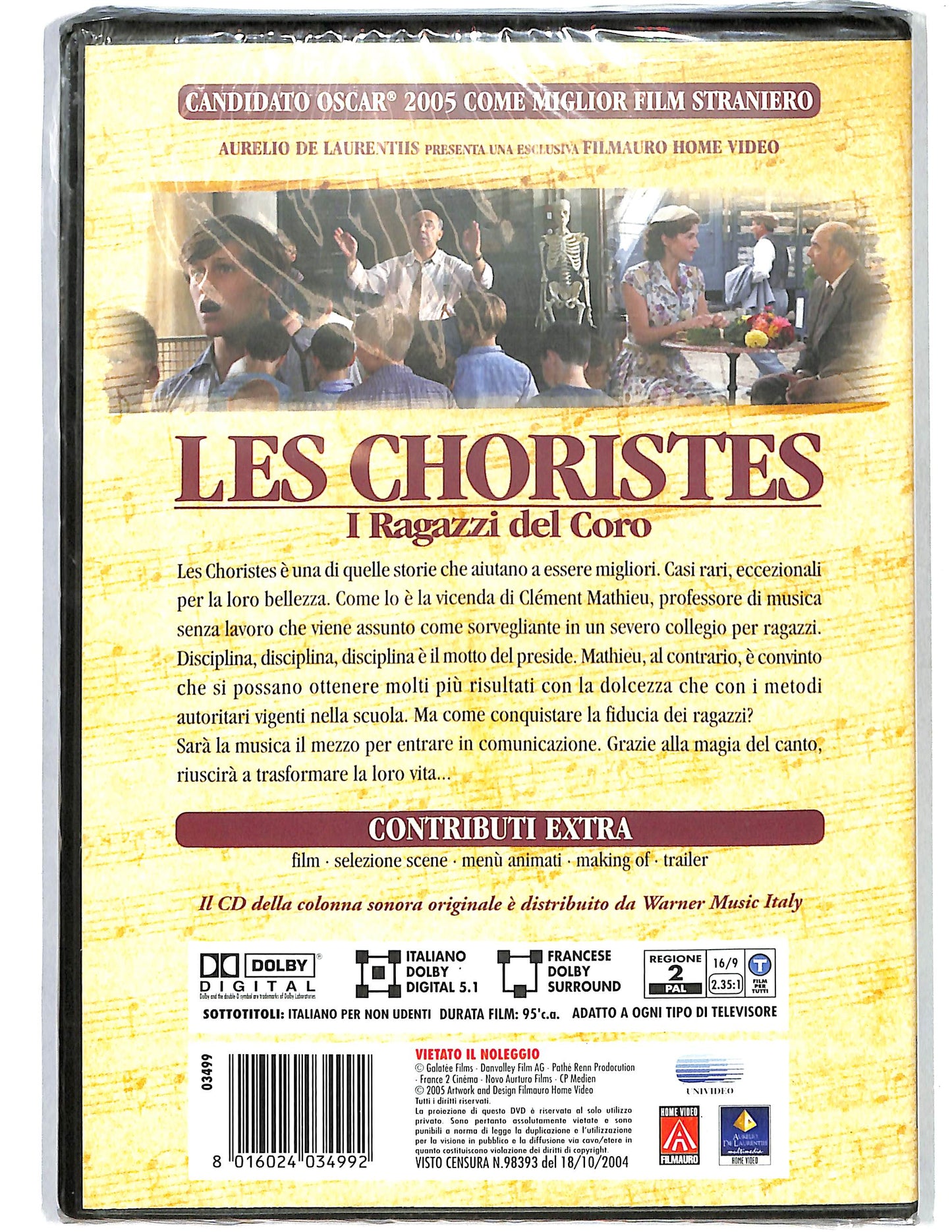 EBOND Les Choristes I ragazzi del coroLes NOLEGGIO DVD DB756349