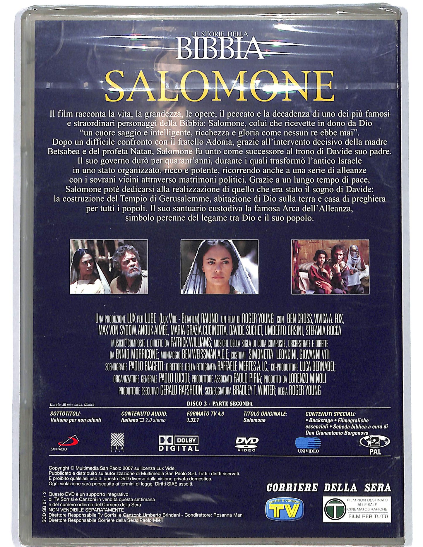 EBOND Salomone Seconda Parte EDITORIALE DVD DB756608