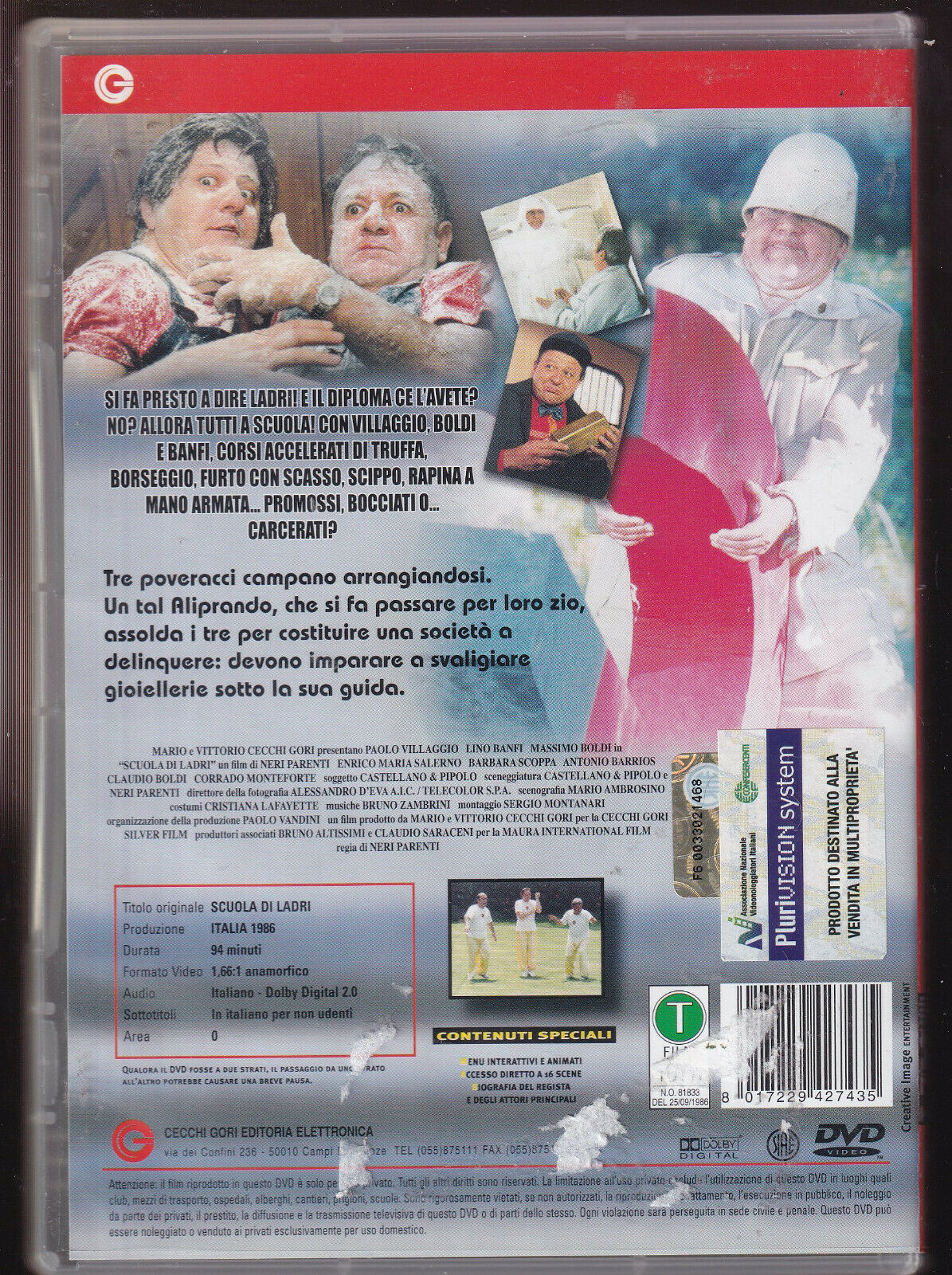 EBOND Scuola Di Ladri Ex Noleggio DVD DB756635