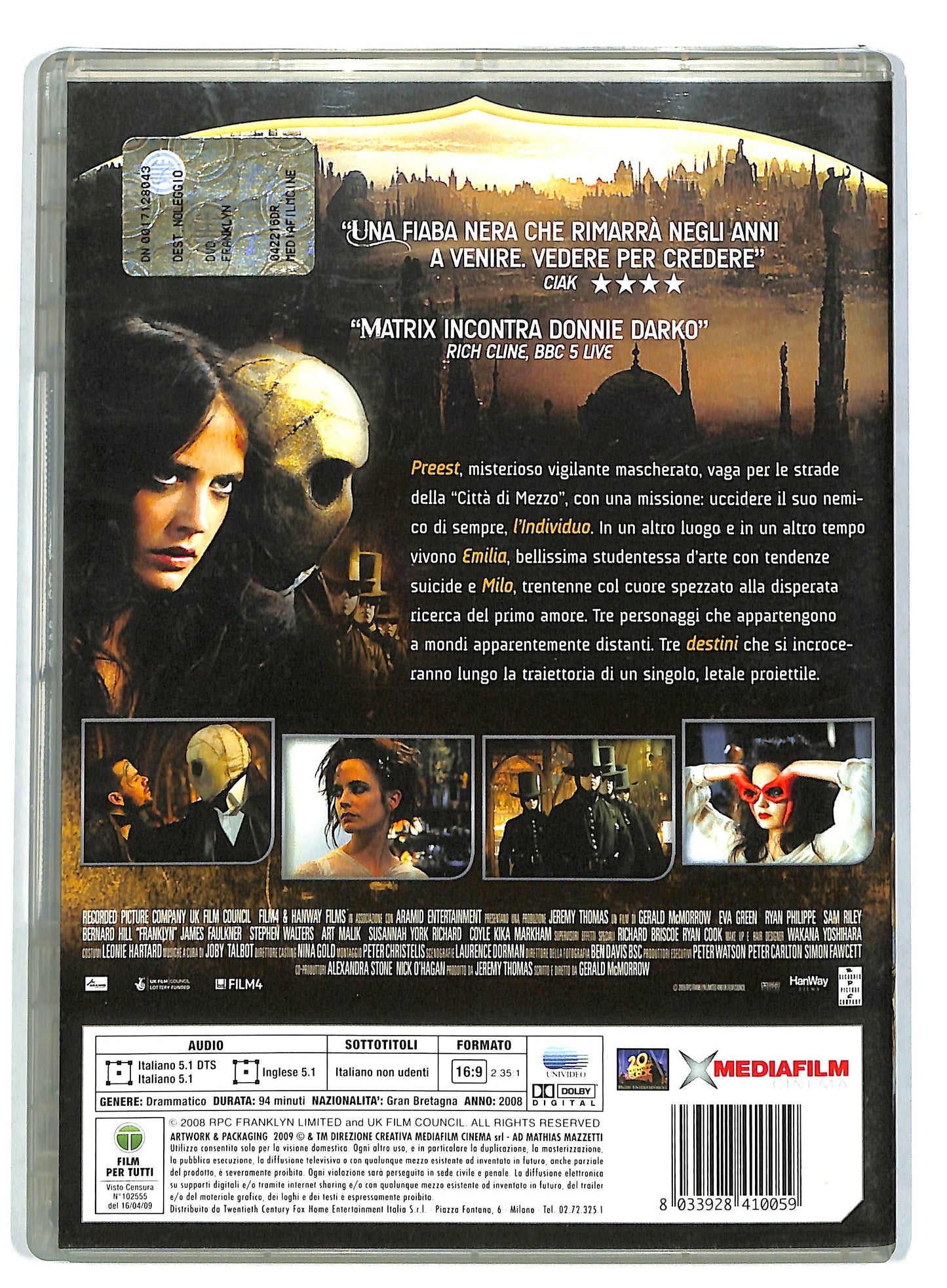 EBOND franklyn DVD DB756817