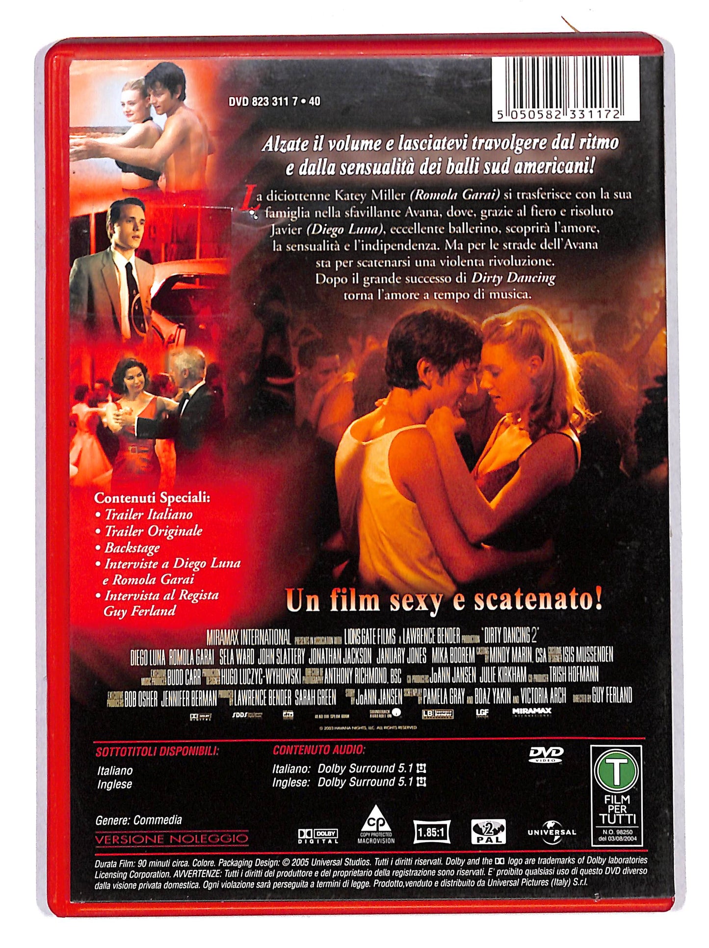 EBOND Dirty Dancing 2 NOLEGGIO DVD DB756835
