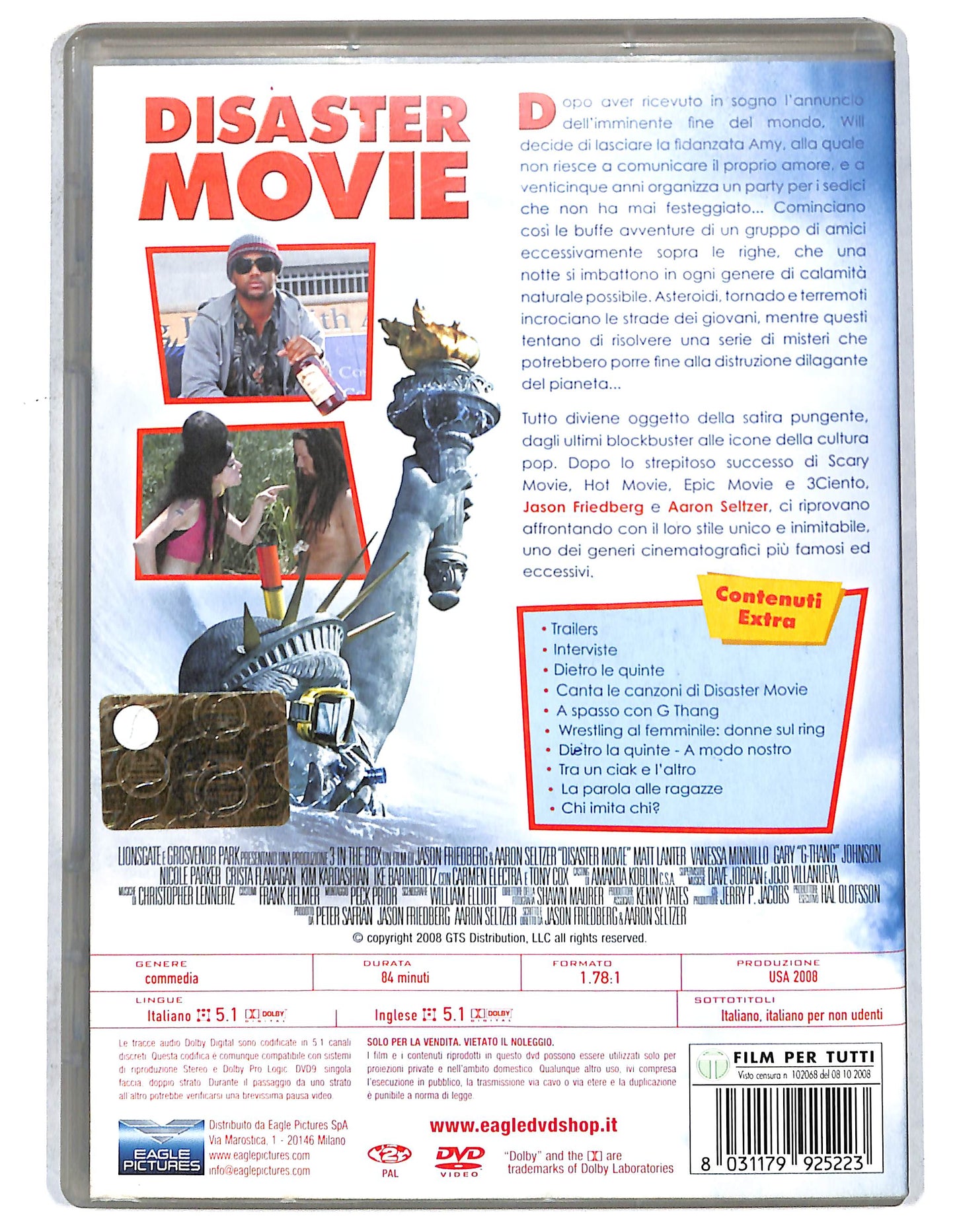 EBOND Disaster Movie NOLEGGIO DVD DB756854