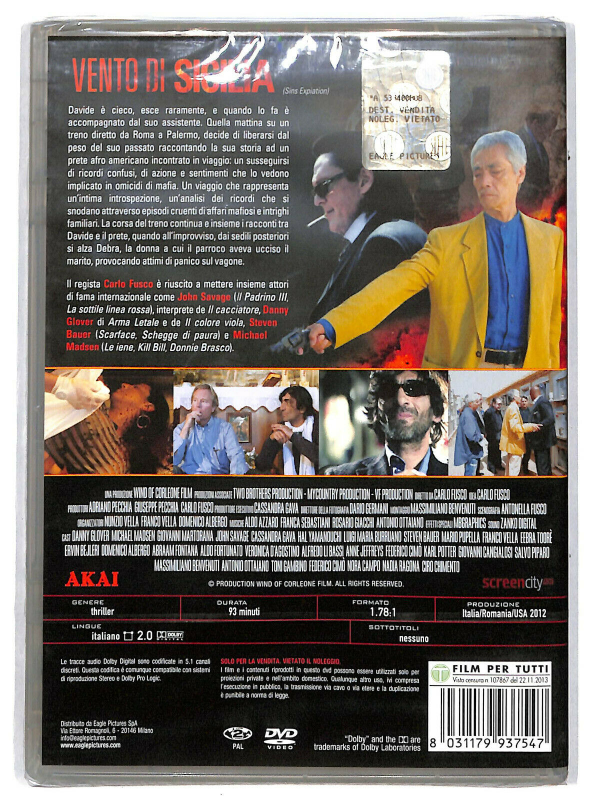 EBOND Vento Di Sicilia NOLEGGIO DVD DB757404