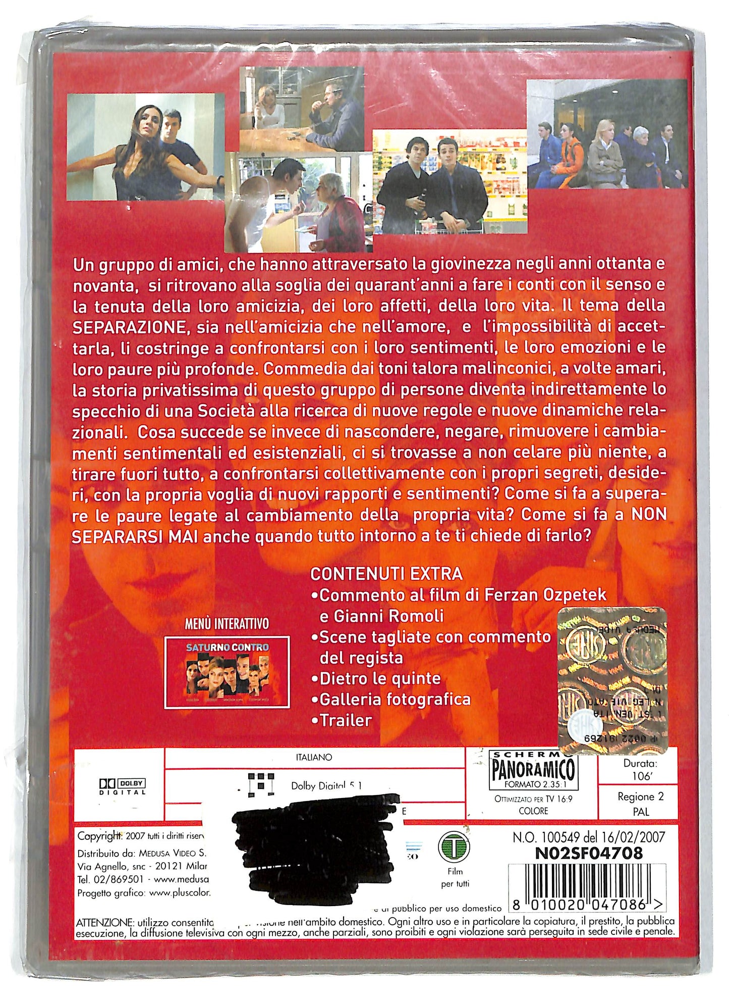 EBOND Saturno contro NOLEGGIO DVD DB757903