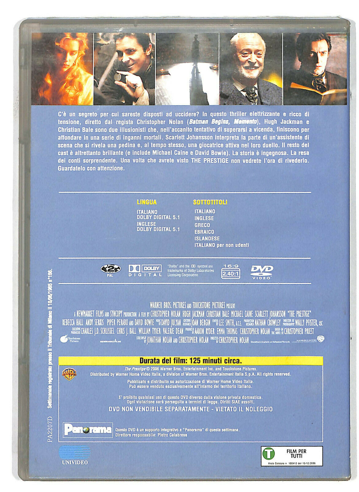 EBOND The Prestige DVD DB758606