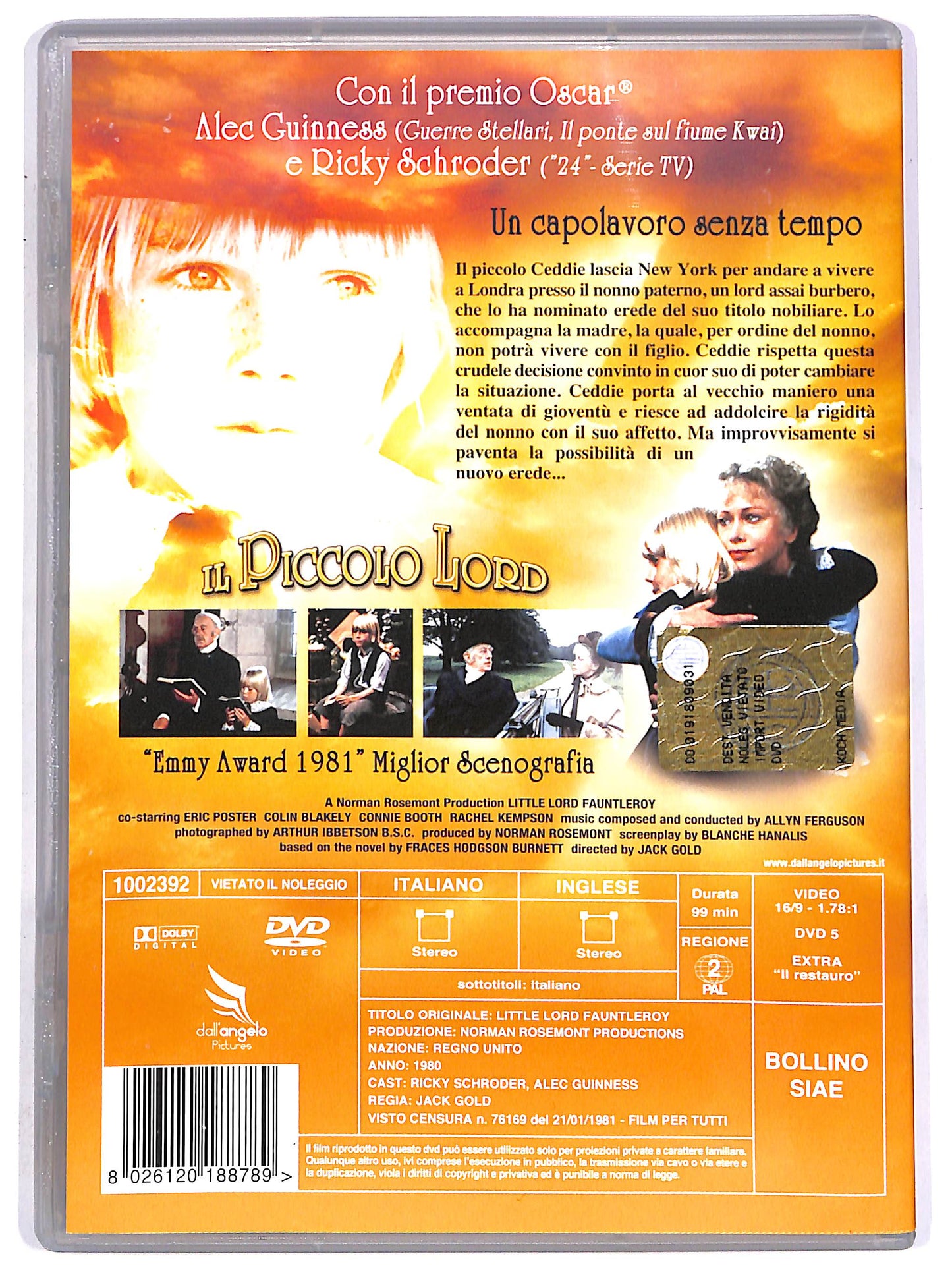 EBOND Il Piccolo Lord DVD DB758625