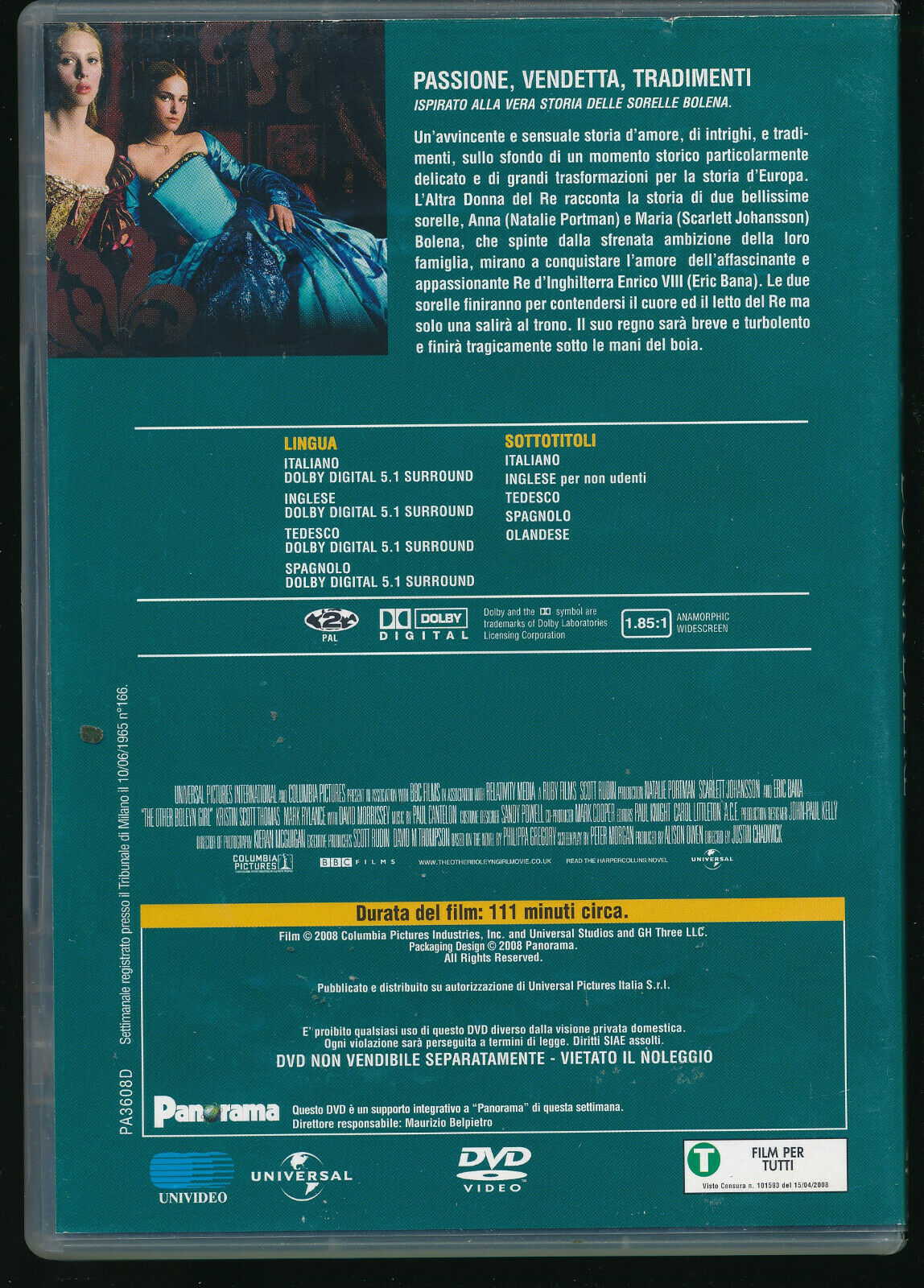 EBOND L'altra Donna Del Re Editoriale DVD DB758650